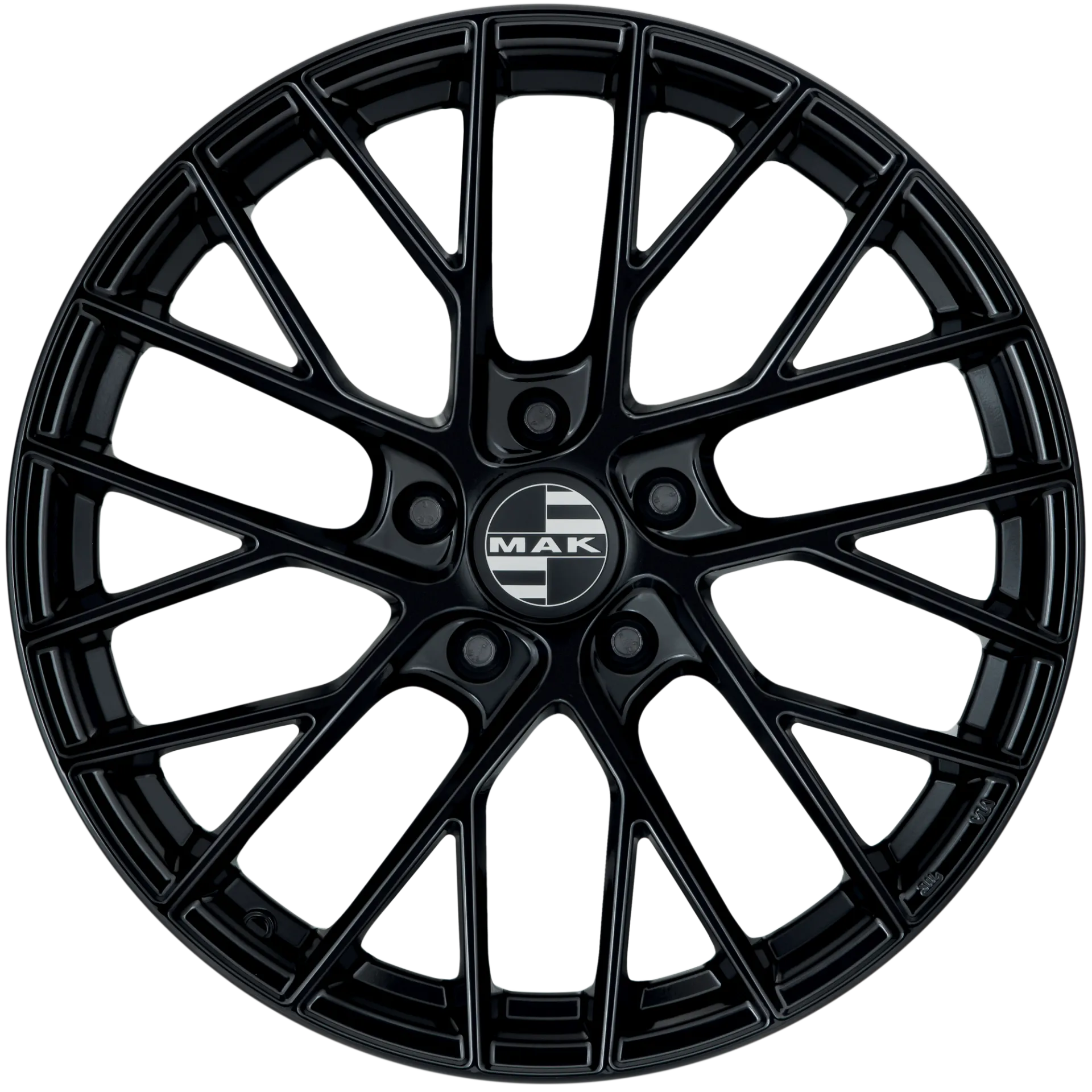 Jante MAK MONACO-D - GLOSS BLACK 10x19 5X130 ET 45 CB 71.6