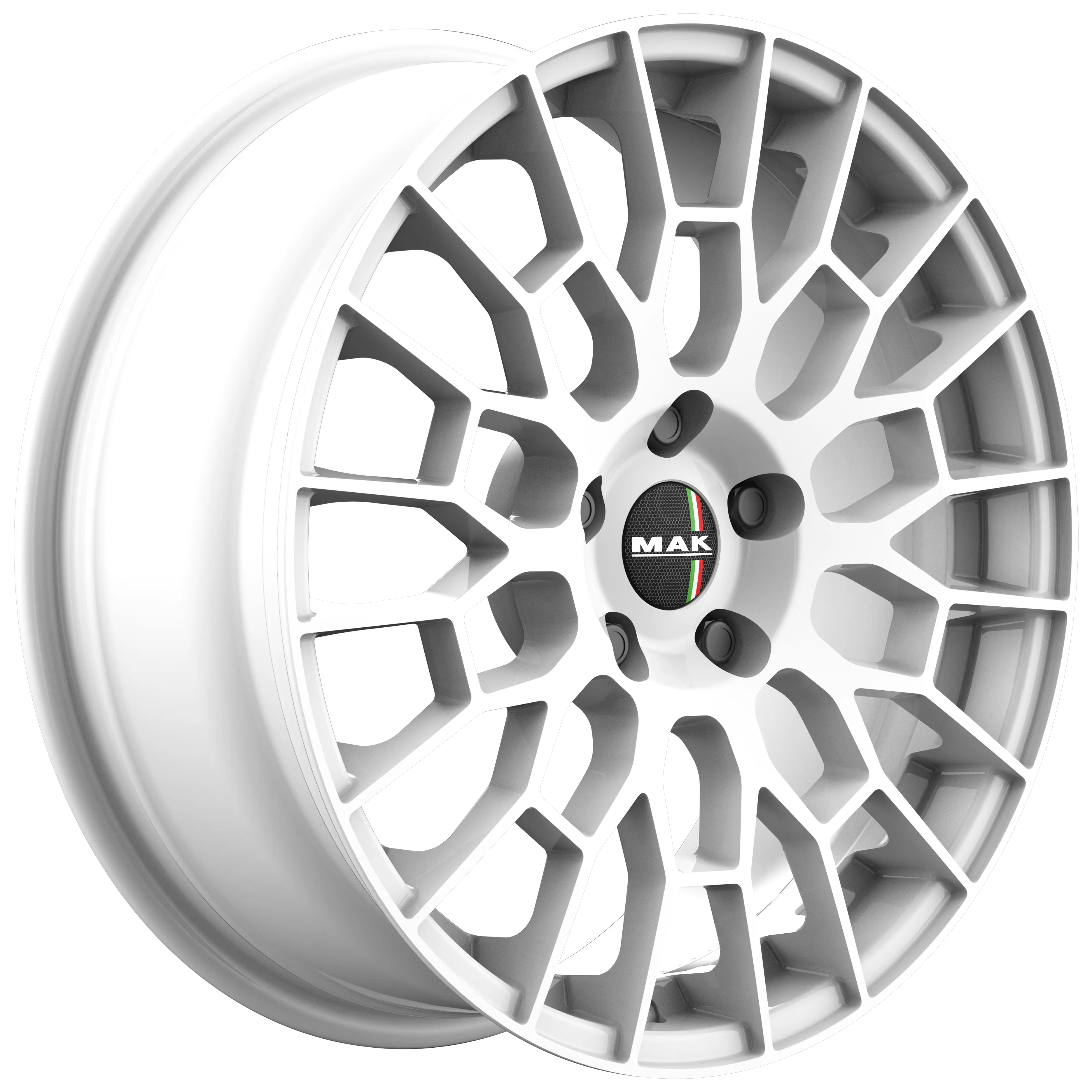 Jante MAK APX - GLOSS WHITE 7.5x18 4X100 ET 40 CB 72