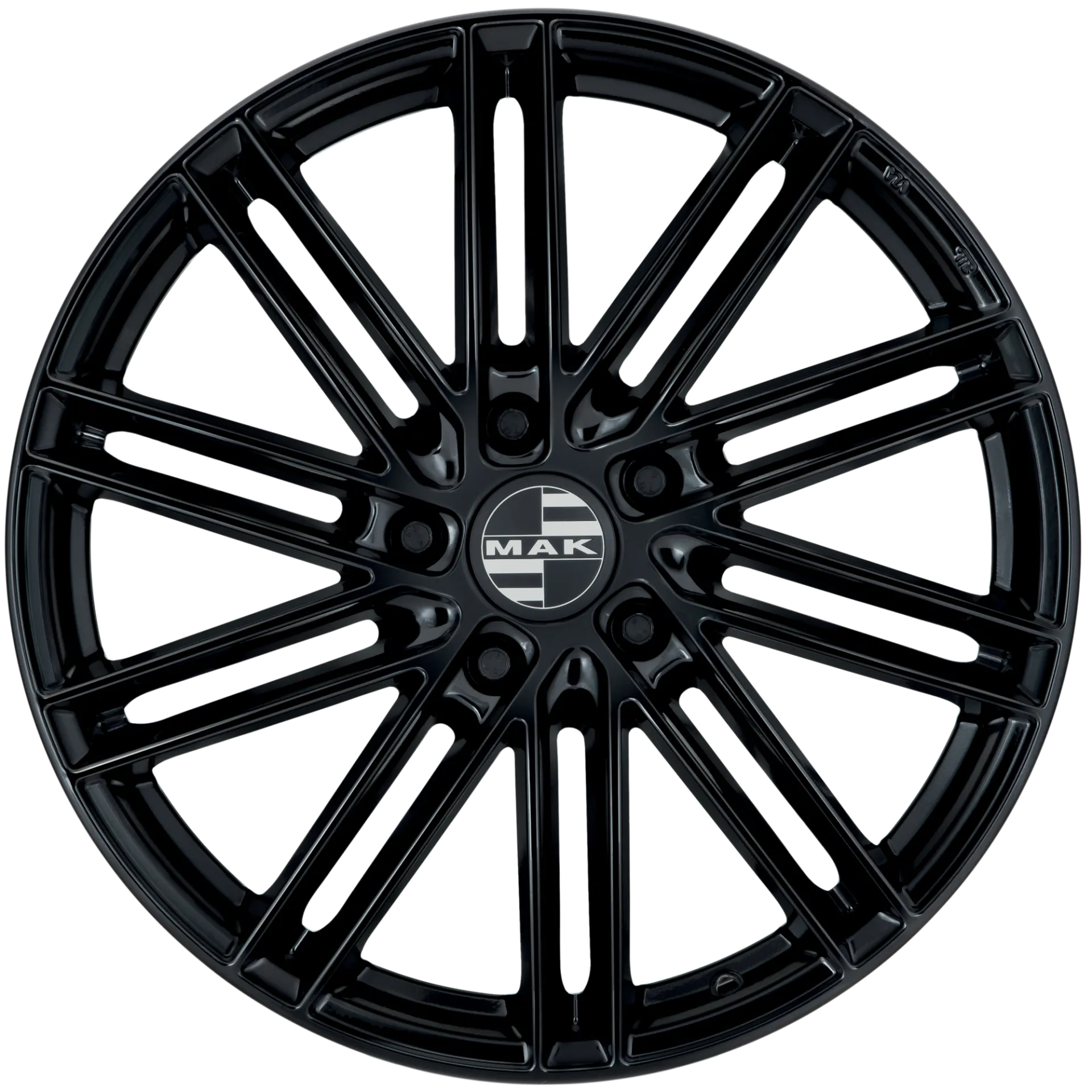 Jante MAK LEIPZIG - GLOSS BLACK 8.5x20 5X130 ET 35 CB 66.45