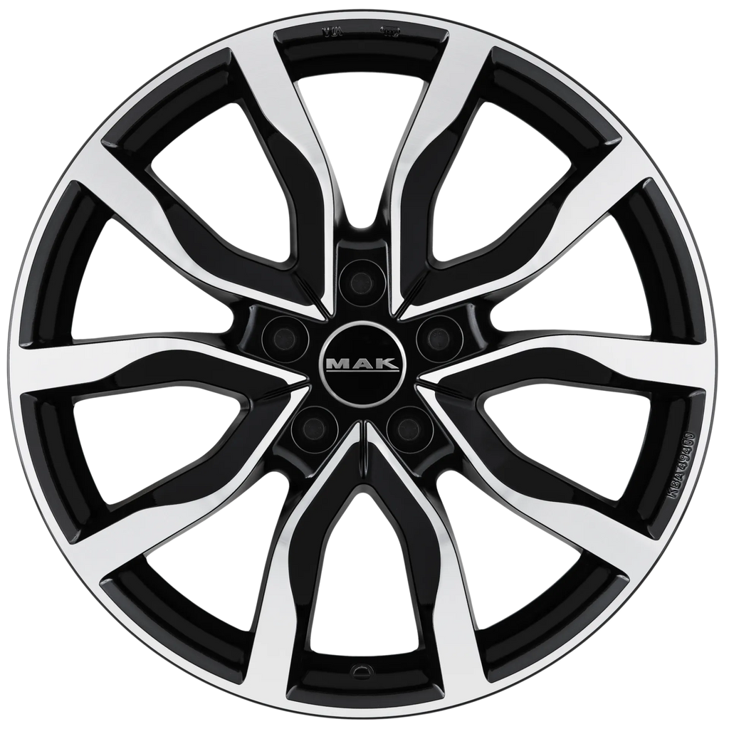Jante MAK HIGHLANDS - BLACK MIRROR 8.5x20 5X127 ET 50 CB 71.6