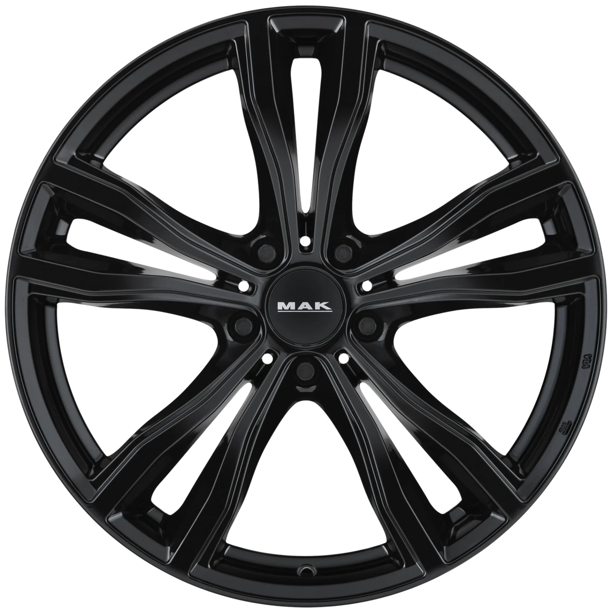 Jante MAK X-MODE - GLOSS BLACK 10.5x21 5X112 ET 43 CB 66.6