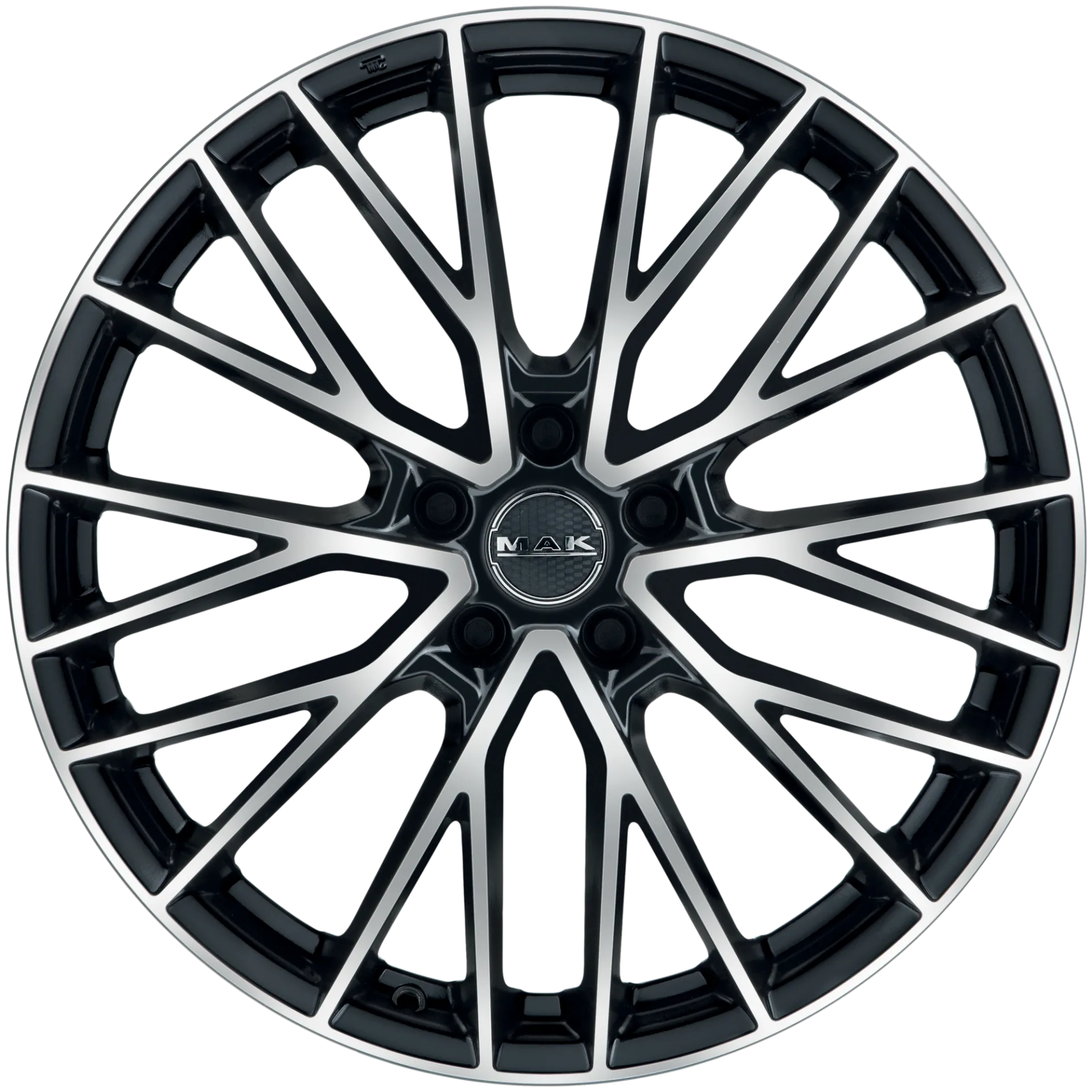 Jante MAK SPECIALE - BLACK MIRROR 8.5x21 5X112 ET 40 CB 57.1