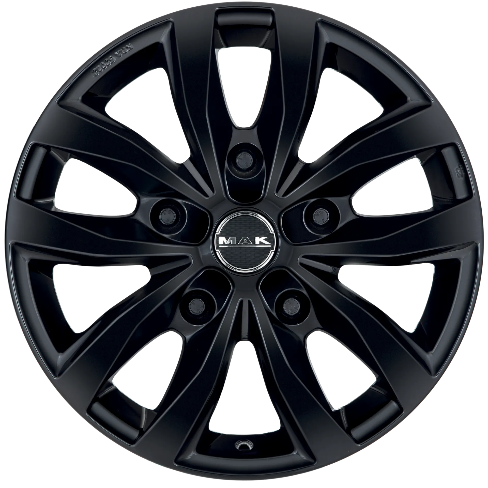 Jante MAK LOAD 5 - GLOSS BLACK 6.5x15 5X118 ET 55 CB 71.1