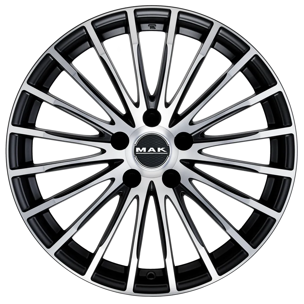 Jante MAK FATALE - ICE BLACK 8.5x19 5X112 ET 32 CB 76