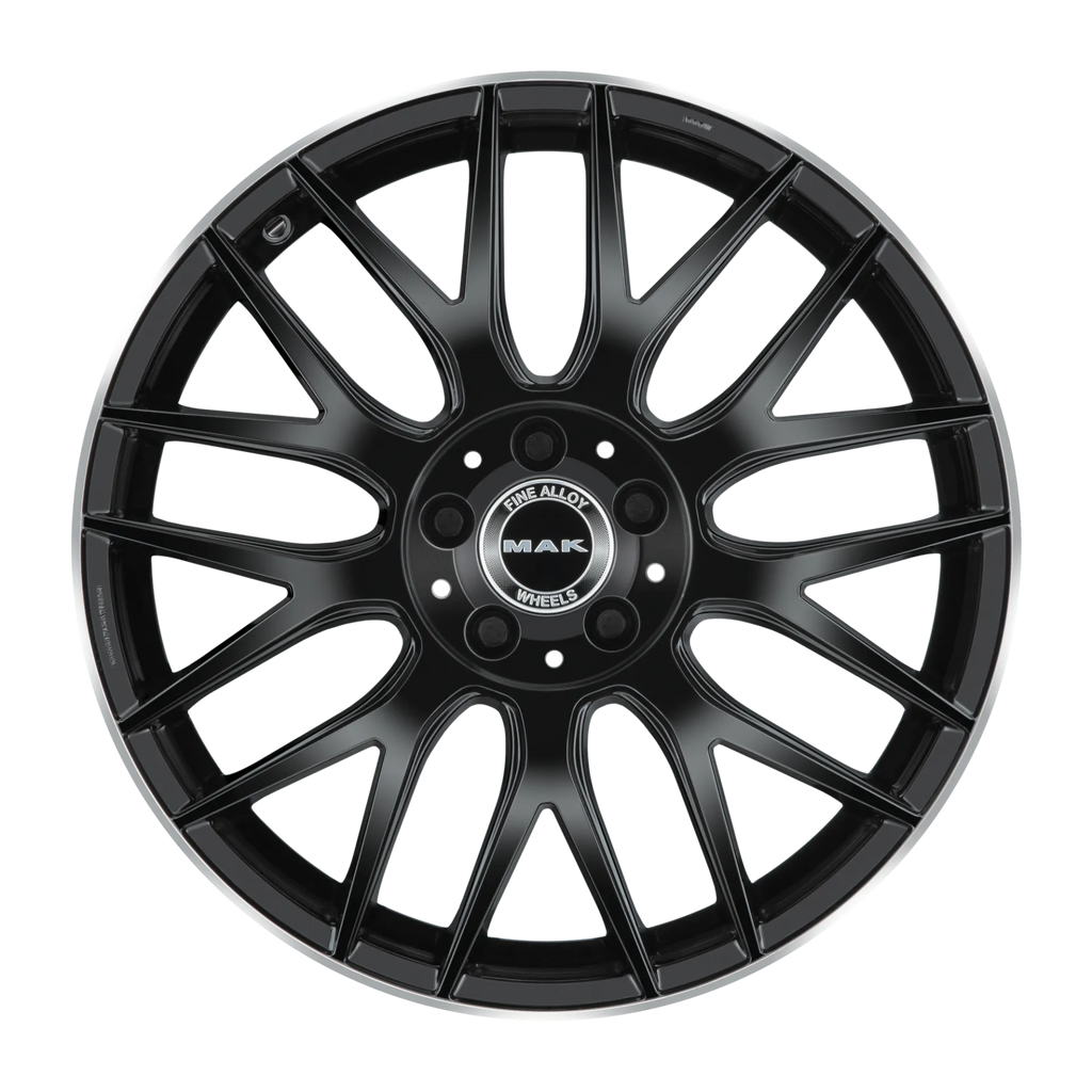 Jante MAK ARROW - GLOSS BLACK MIRROR RING 7.5x17 5X112 ET 36 CB 66.6