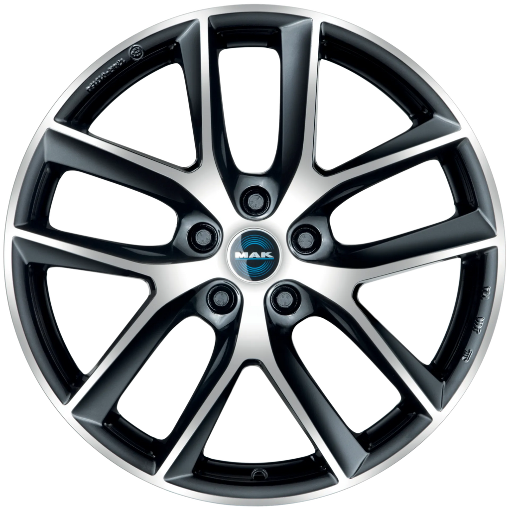 Jante MAK VOLTAGE - BLACK MIRROR 8.5x18 5X114.3 ET 40 CB 64.1