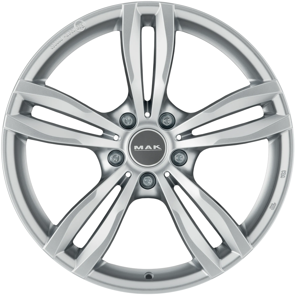 Jante MAK LUFT - SILVER 8x17 5X120 ET 43 CB 72.6