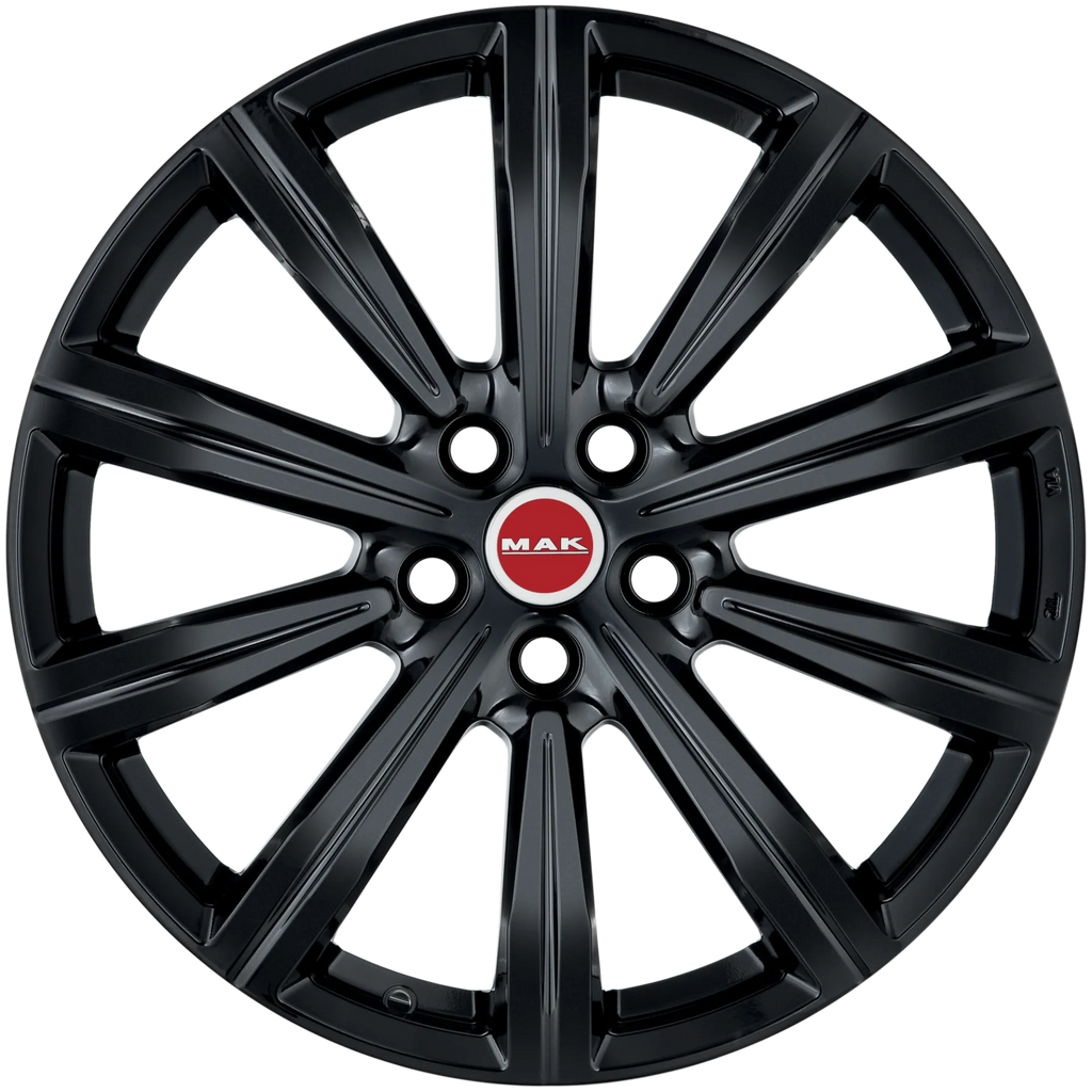 Jante MAK BIRMINGHAM - GLOSS BLACK 8.5x20 5X120 ET 45 CB 65.1