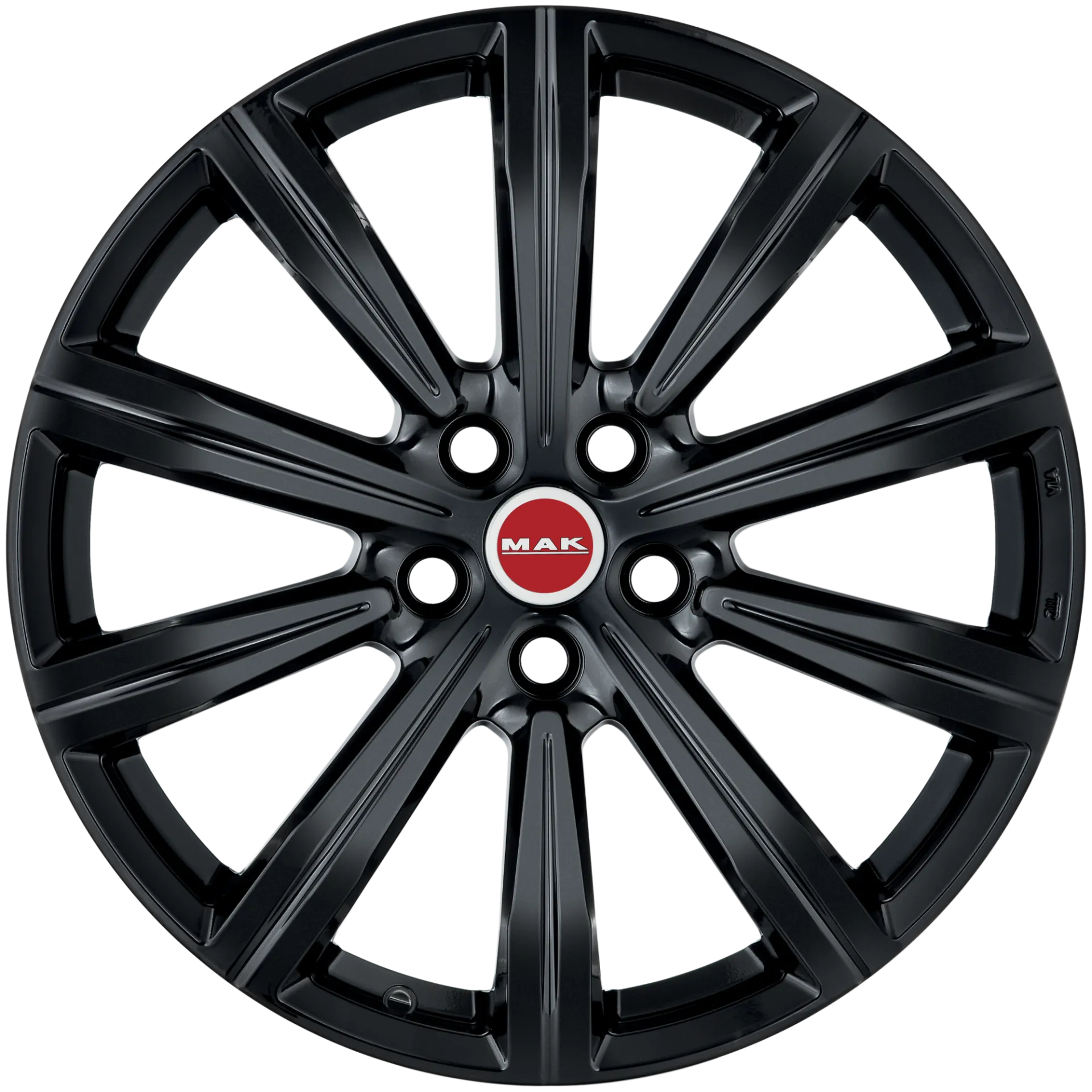 Jante MAK BIRMINGHAM - GLOSS BLACK 8.5x20 5X120 ET 45 CB 65.1