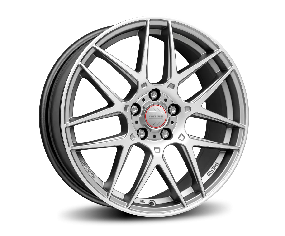 Jante MOMO COMPETIZIONE - Titan-Silver Polished 7.5x17 5X112 ET 35 CB 79.6