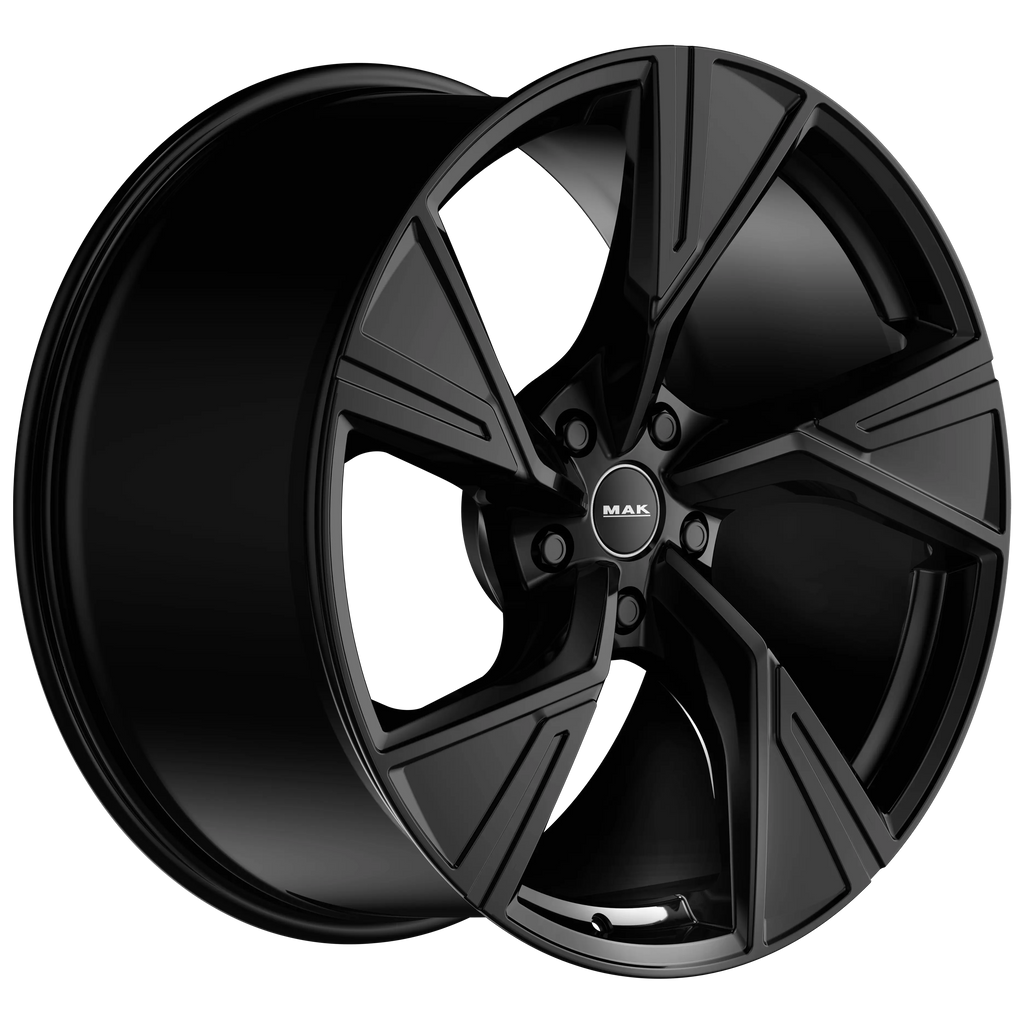 Jante MAK STARK-D - GLOSS BLACK 11.5x22 5X130 ET 21 CB 71.6