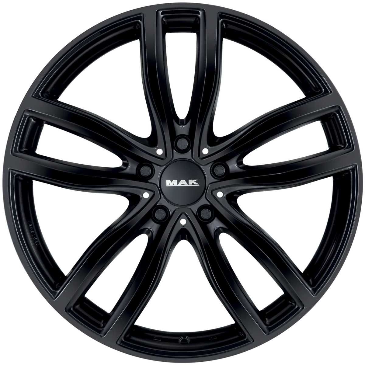 Jante MAK FAHR - GLOSS BLACK 7x16 5X120 ET 31 CB 72.6