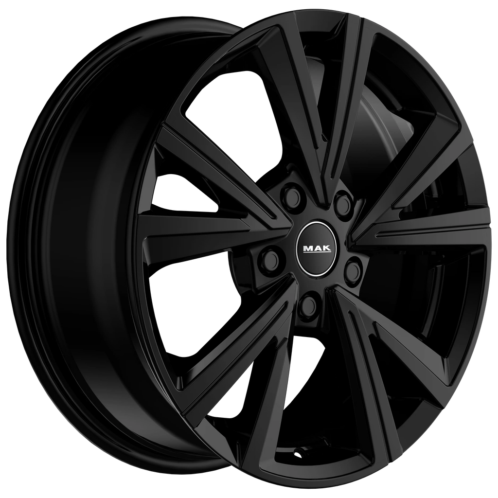 Jante MAK QVARZ - GLOSS BLACK 7.5x18 5X114.3 ET 35 CB 76