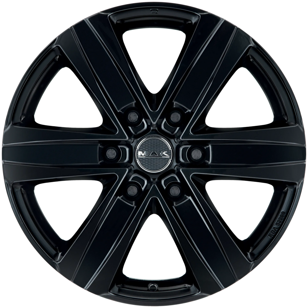 Jante MAK STONE 6 W - GLOSS BLACK 7.5x17 6X114.3 ET 30 CB 66.1