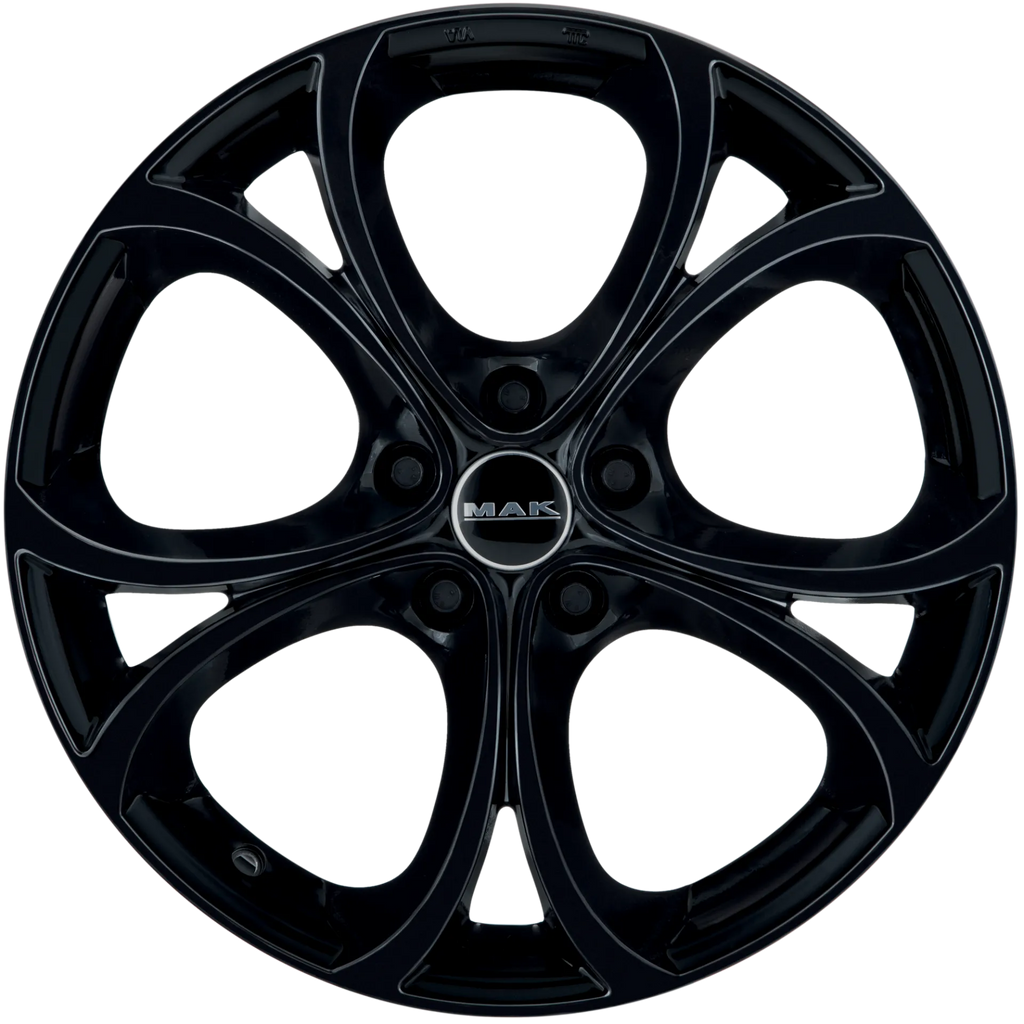 Jante MAK LARIO - GLOSS BLACK 8x18 5X110 ET 41 CB 65.1