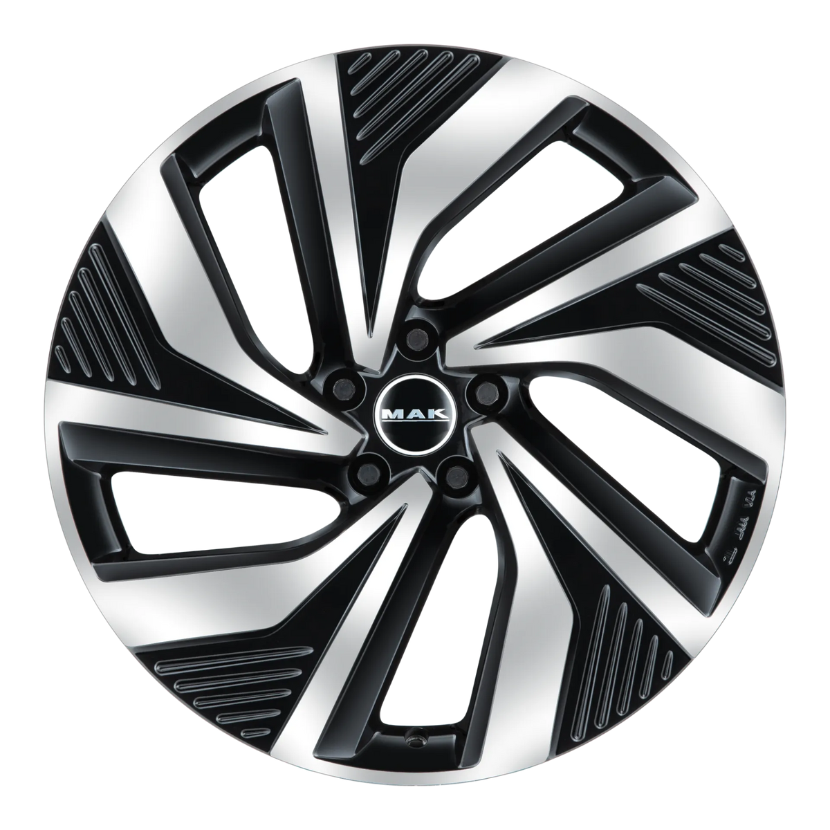 Jante MAK ELECTRA - BLACK MIRROR 8x20 5X114.3 ET 35 CB 76