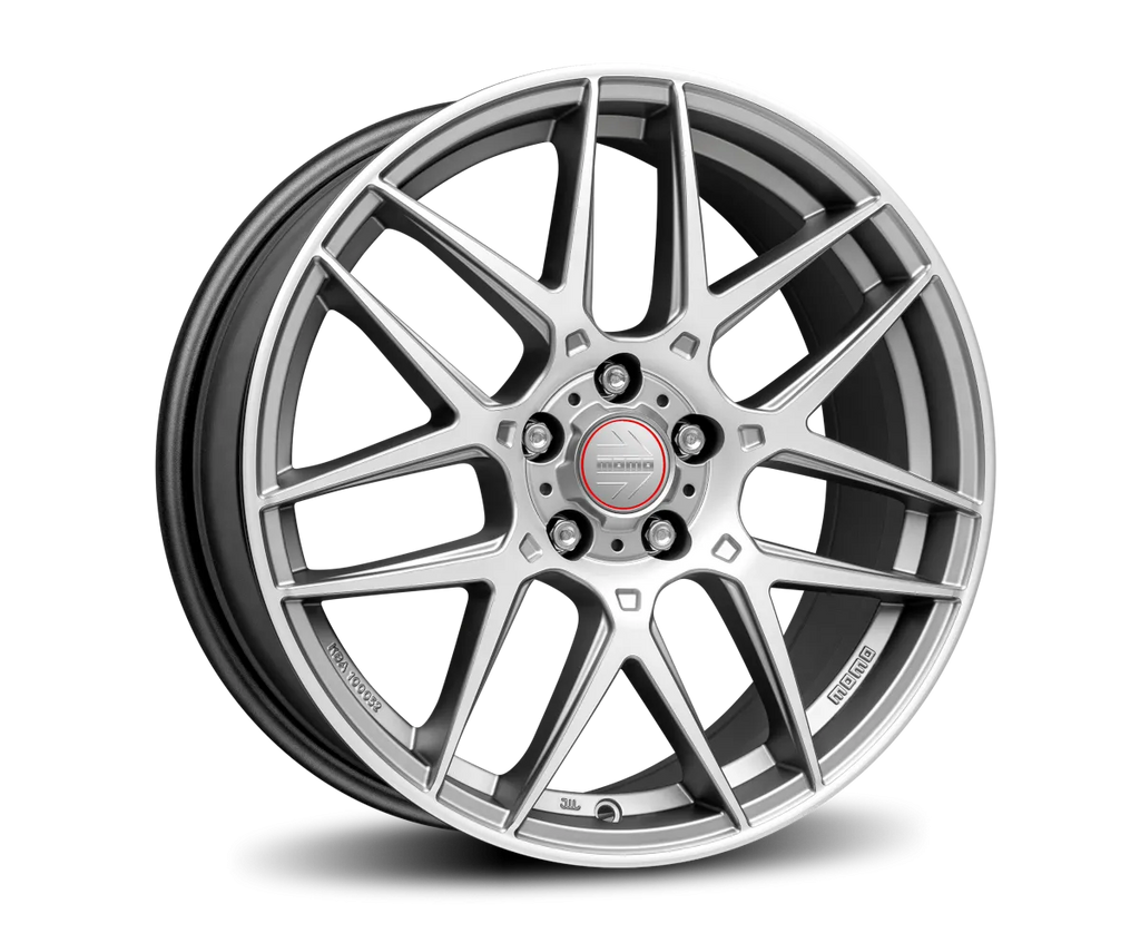 Jante MOMO COMPETIZIONE - Titan-Silver Polished 7.5x17 5X108 ET 45 CB 72.3
