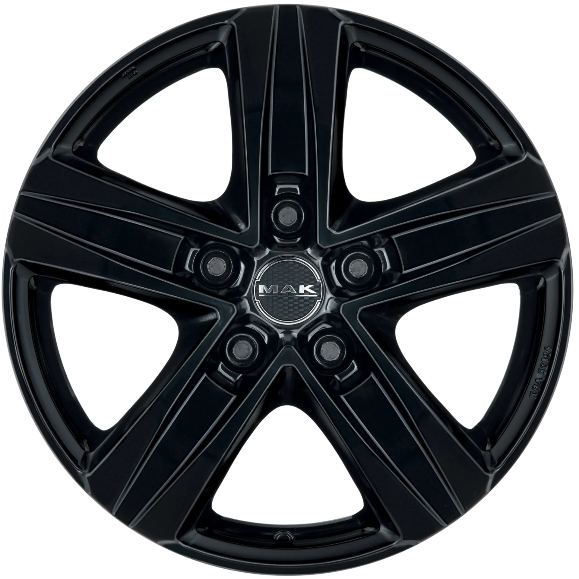 Jante MAK STONE 5 - GLOSS BLACK 7.5x18 5X127 ET 38 CB 71.6