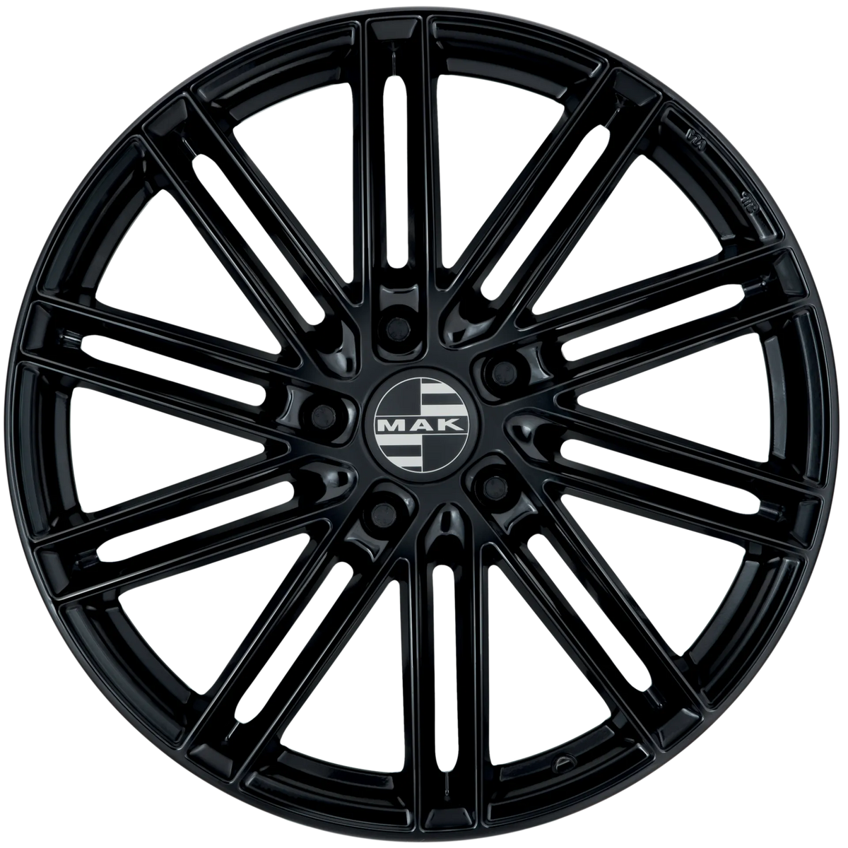 Jante MAK LEIPZIG - GLOSS BLACK 9.5x20 5X130 ET 65 CB 71.6