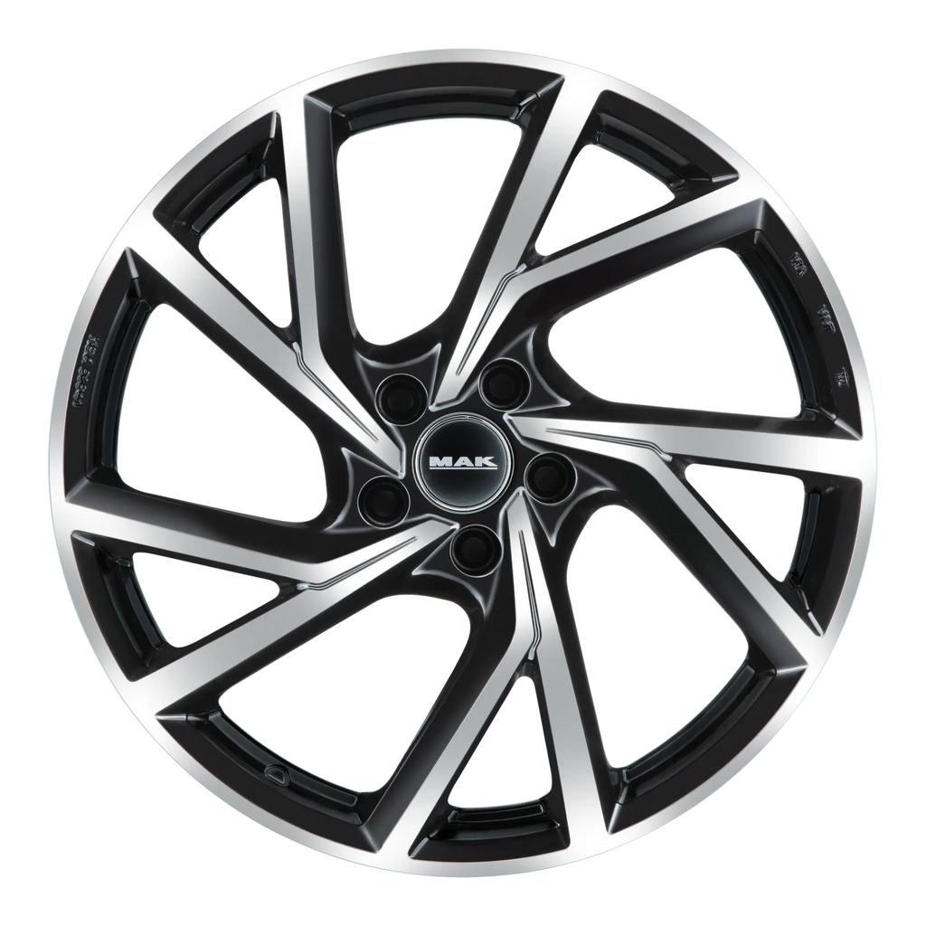 Jante MAK KASSEL - BLACK MIRROR 8x19 5X112 ET 50 CB 57.1