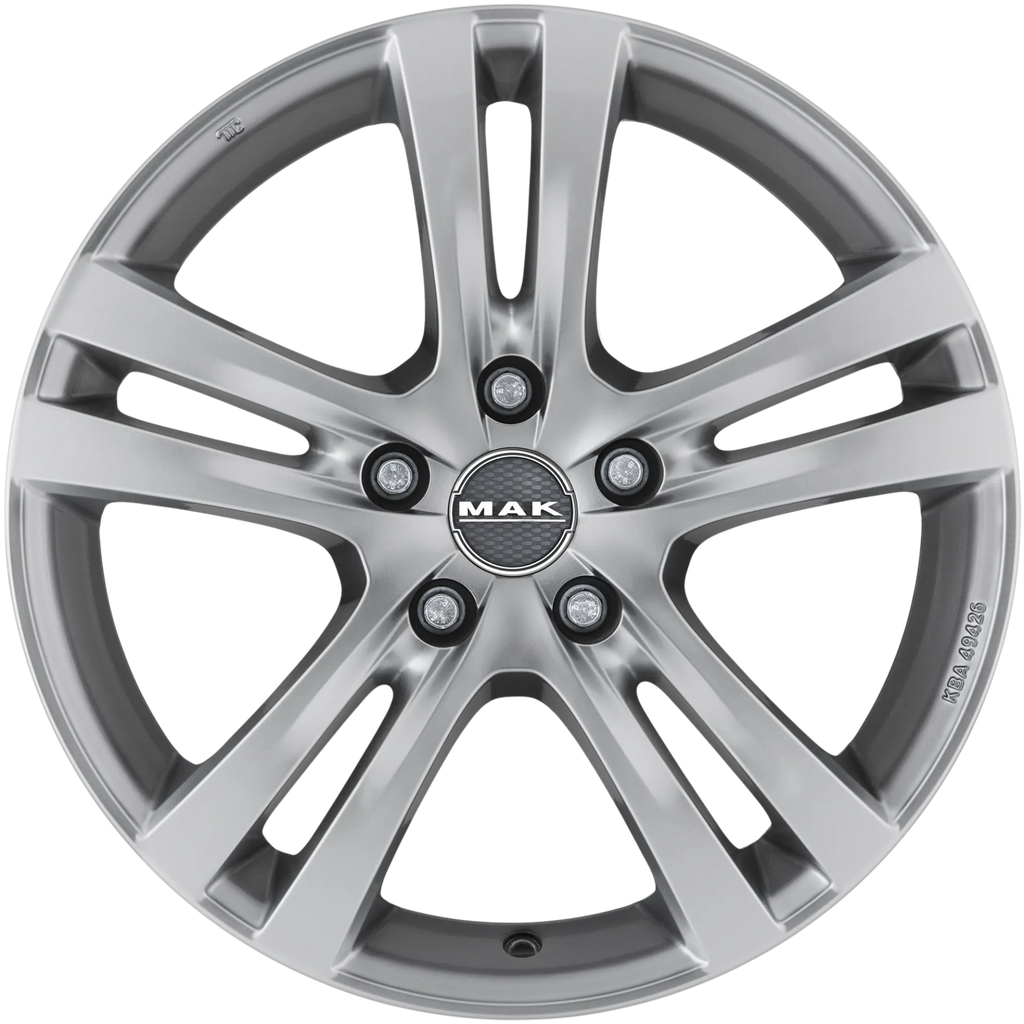 Jante MAK ZENITH - HYPER SILVER 6.5x15 4X108 ET 25 CB 65.1