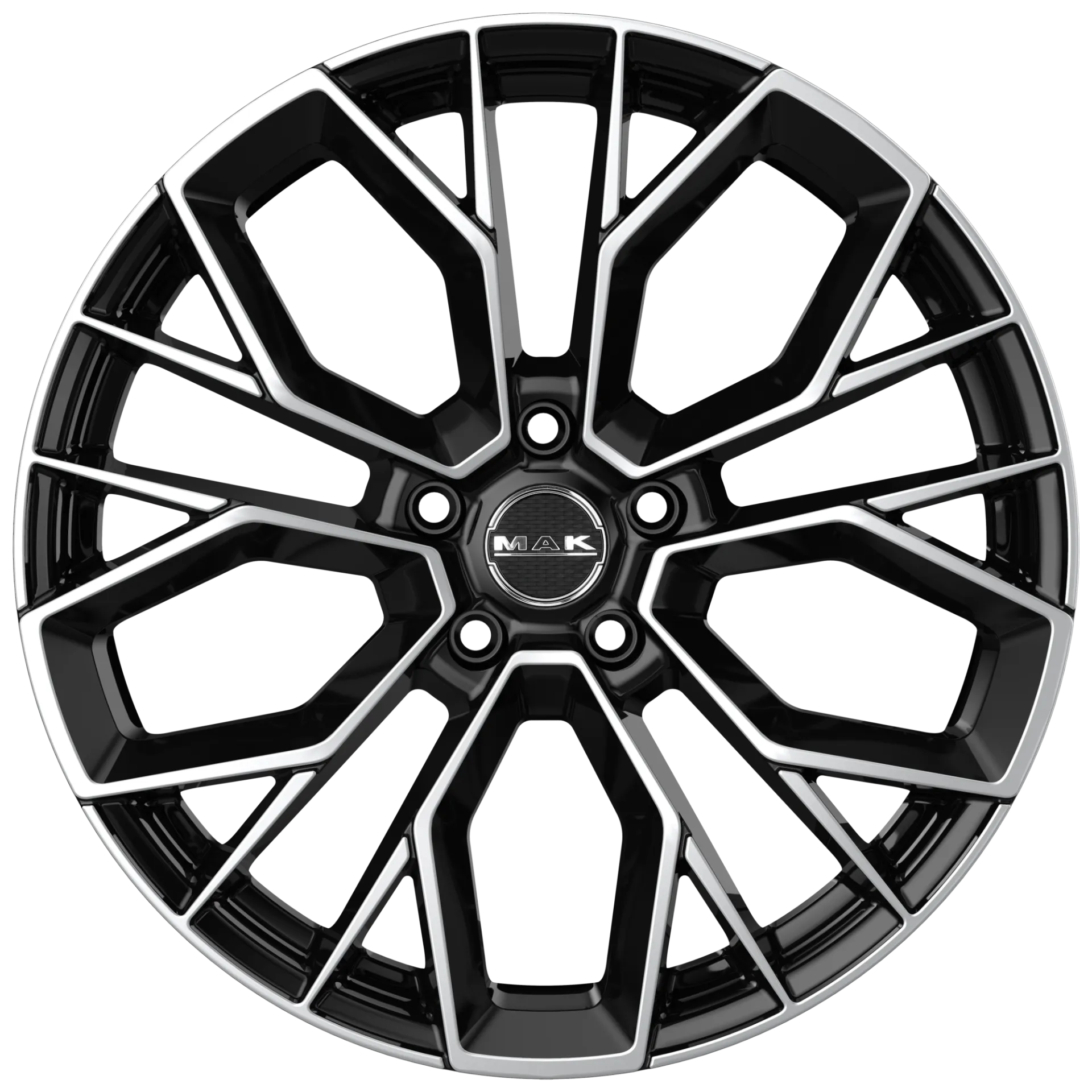 Jante MAK STILO - BLACK MIRROR 7.5x18 5X114.3 ET 35 CB 76
