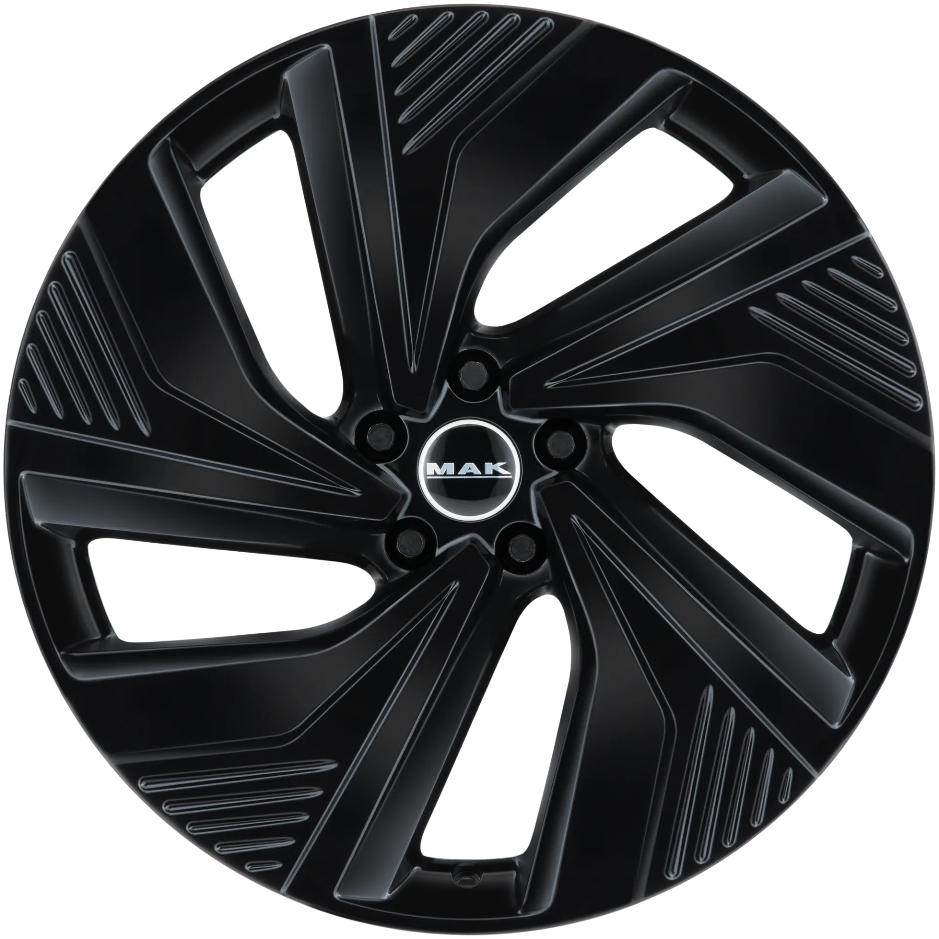 Jante MAK ELECTRA - GLOSS BLACK 8x20 5X112 ET 40 CB 76