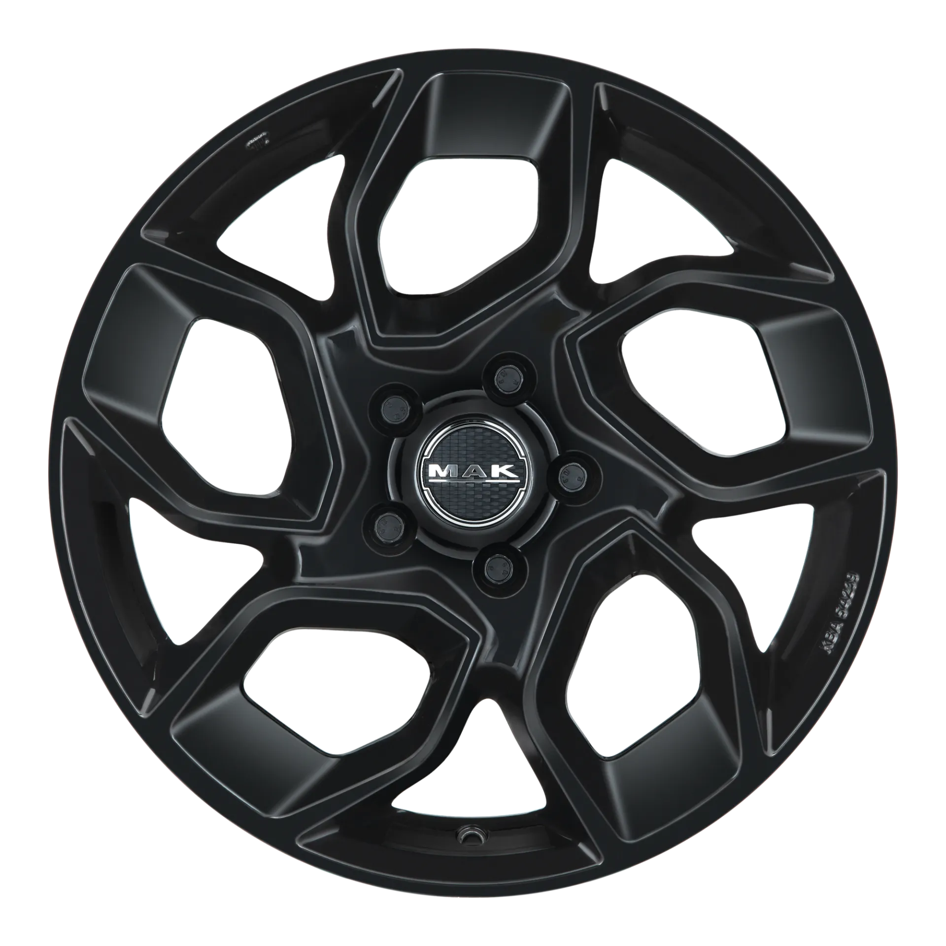 Jante MAK EXPRESS - GLOSS BLACK 6.5x16 5X160 ET 60 CB 65.1