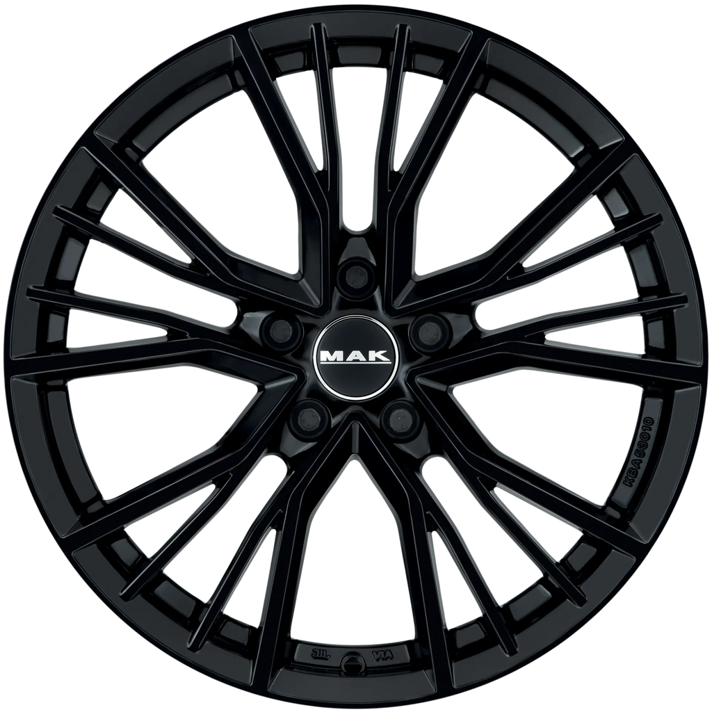 Jante MAK UNION - GLOSS BLACK 8x18 5X112 ET 49 CB 57.1