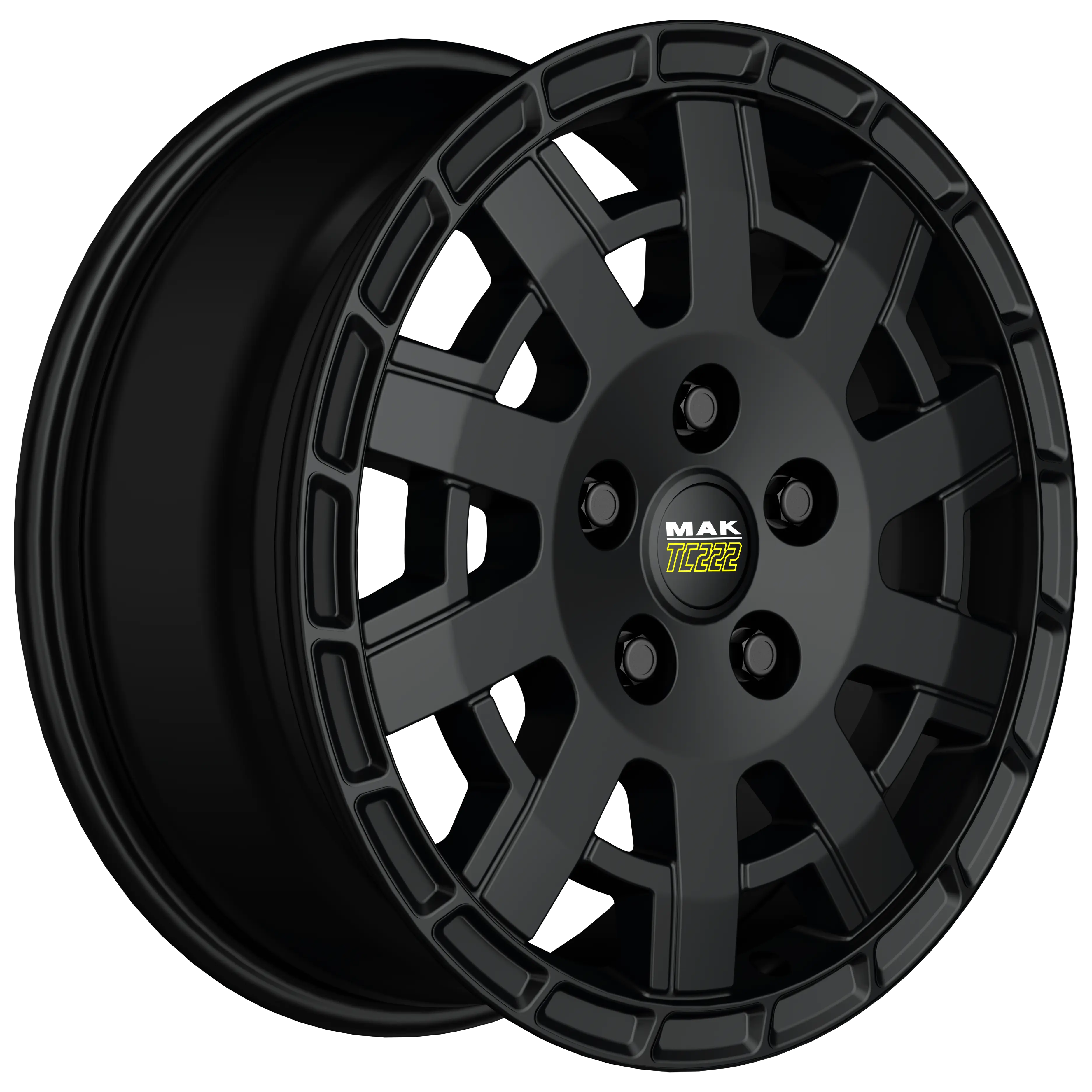 Jante MAK LEGEND - MATT BLACK 7x17 5X130 ET 66 CB 89.1