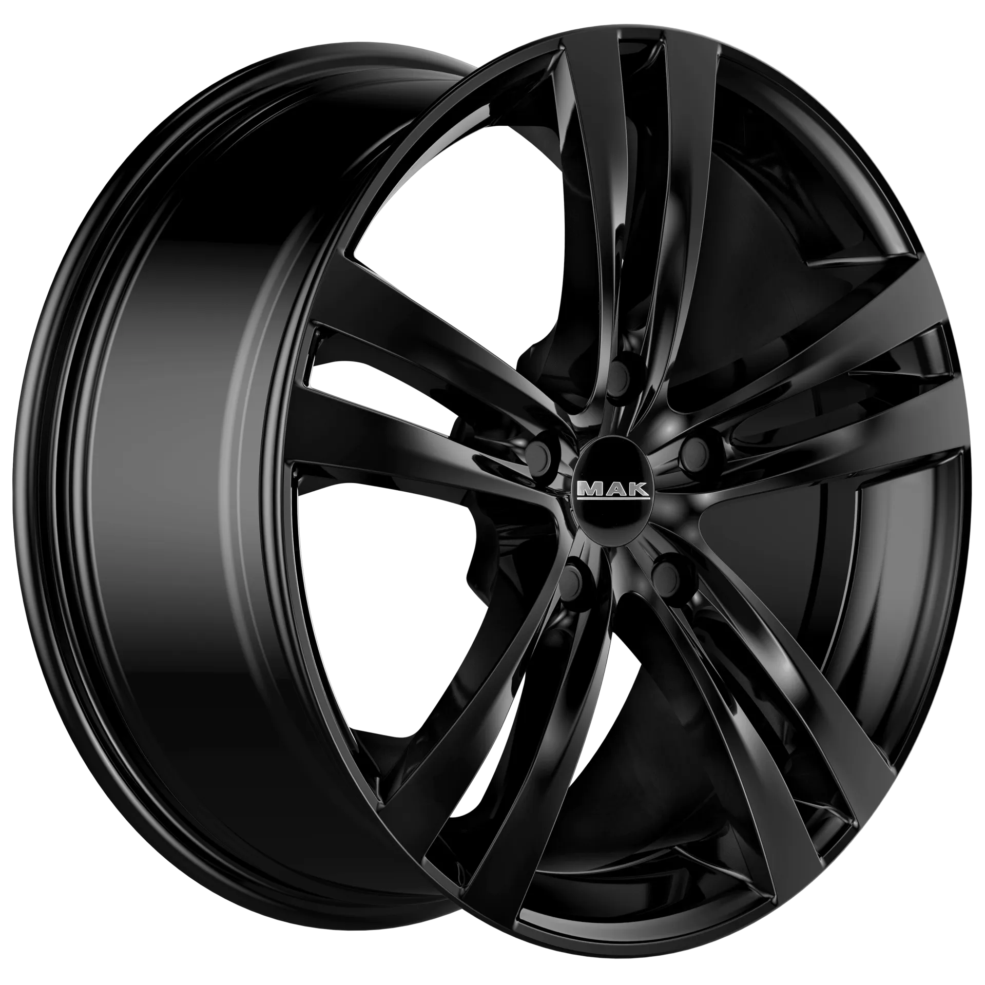 Jante MAK ZENITH - GLOSS BLACK 4.5x14 4X100 ET 39 CB 54.1