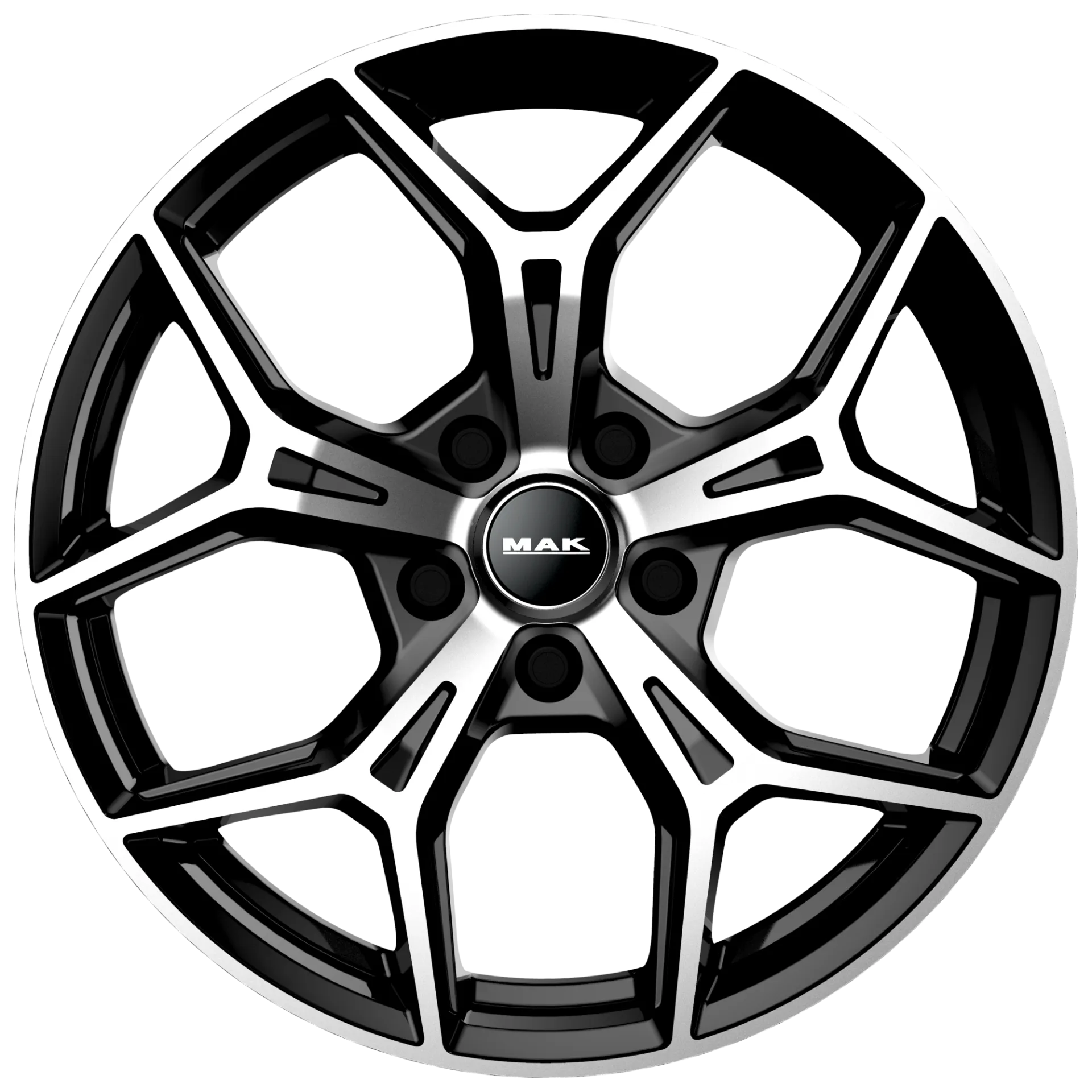 Jante MAK EPICA - BLACK MIRROR 7x18 5X112 ET 45.5 CB 66.6
