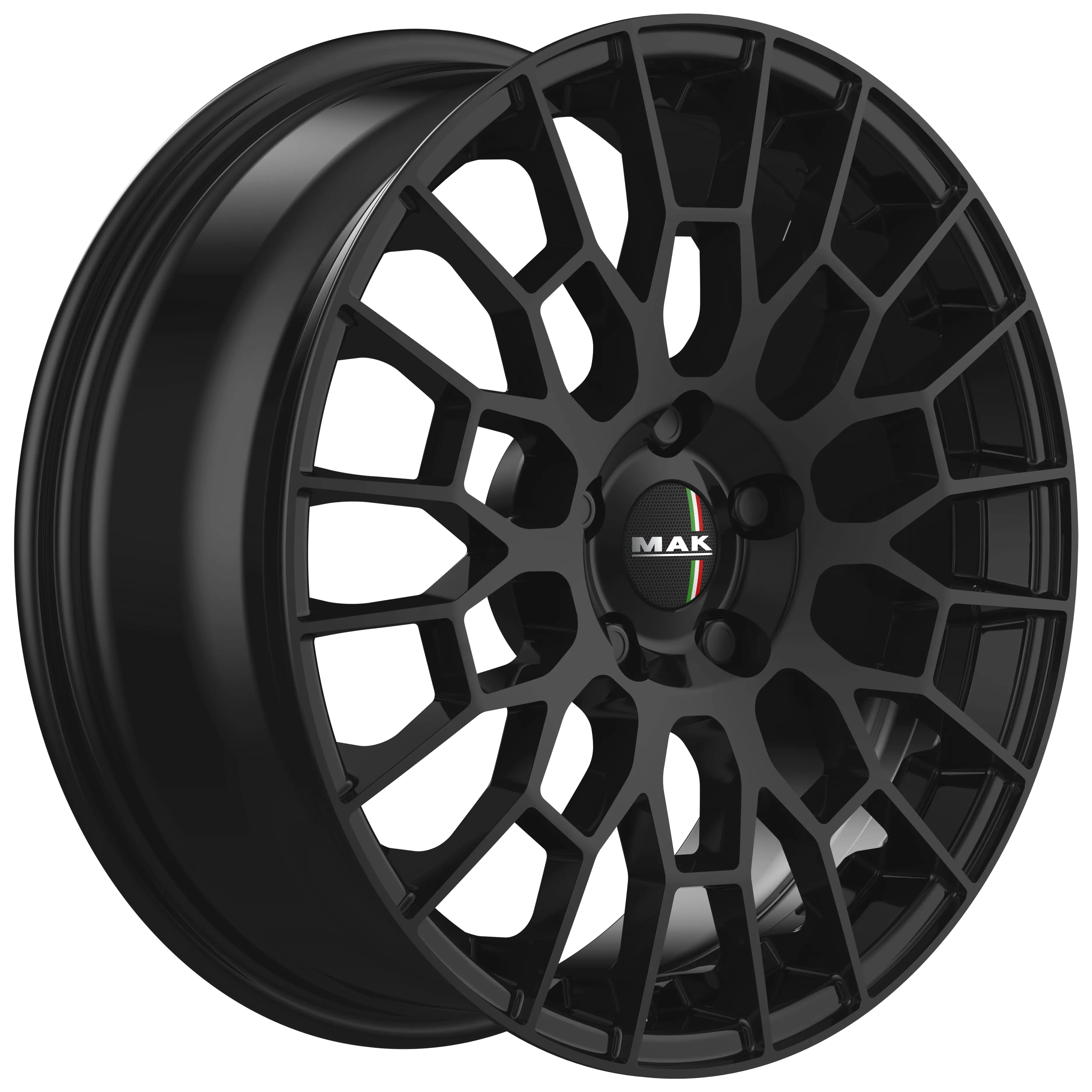 Jante MAK APX - GLOSS BLACK 7.5x18 5X108 ET 45 CB 72