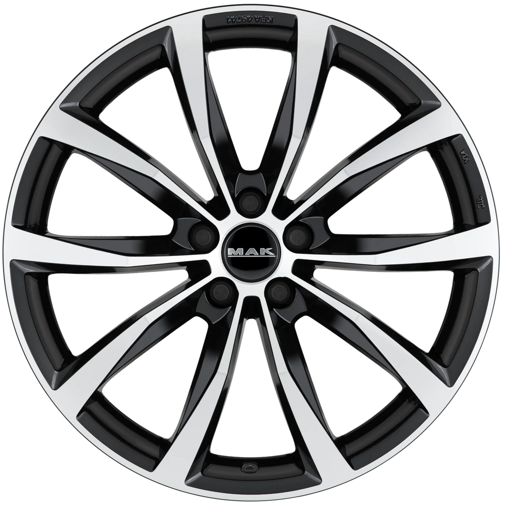 Jante MAK WOLF - BLACK MIRROR 8x19 5X112 ET 42 CB 76