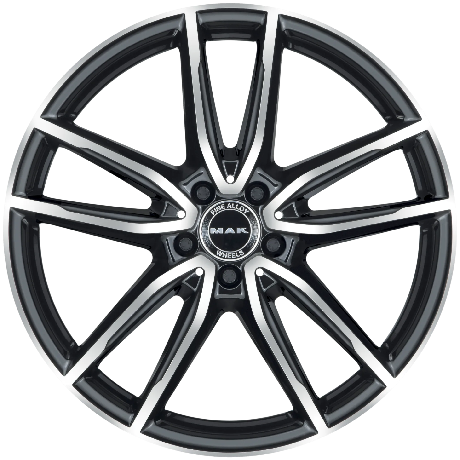Jante MAK EVO-D - BLACK MIRROR 11x21 5X112 ET 38 CB 66.6