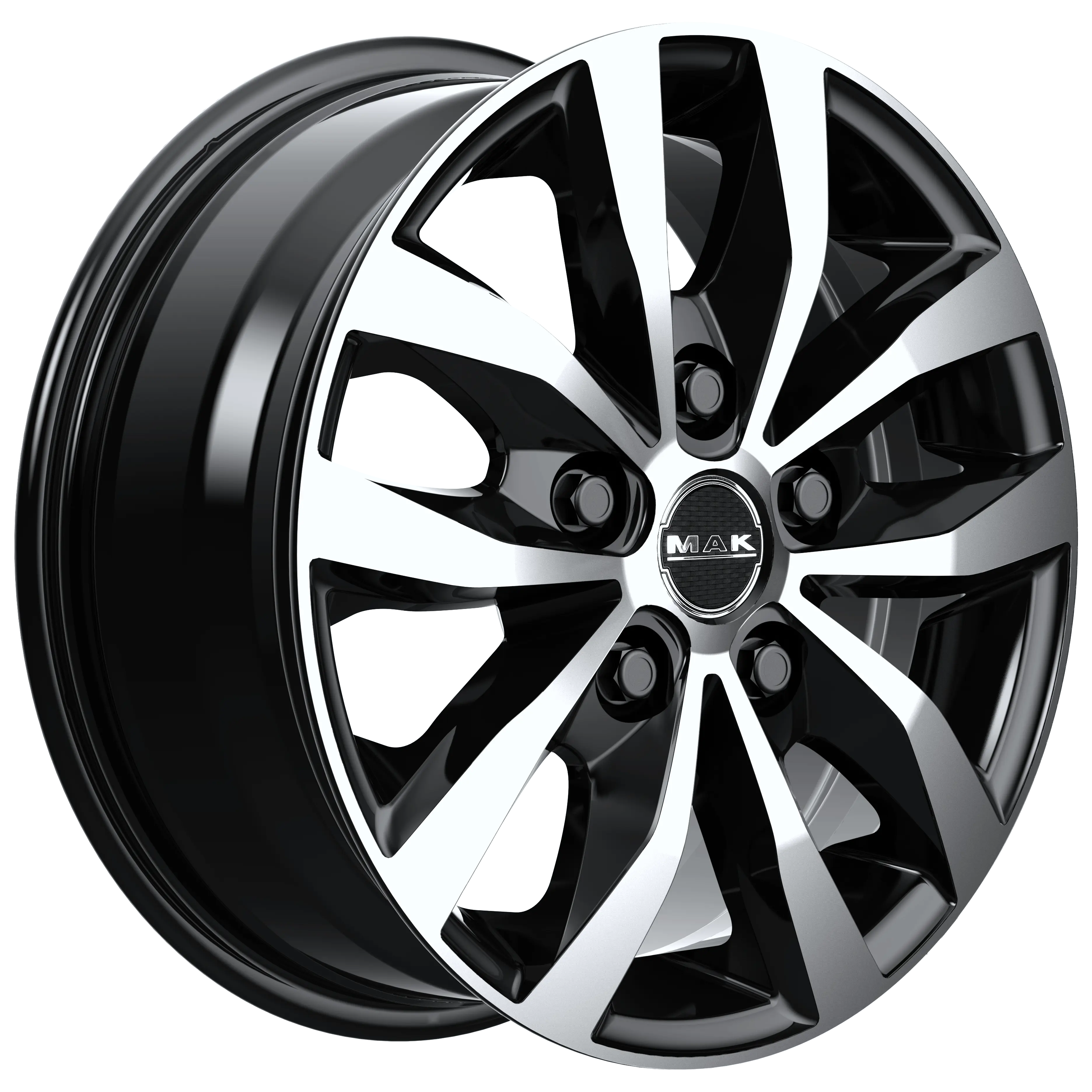 Jante MAK LOAD 5 3 - BLACK MIRROR 6.5x15 5X160 ET 58 CB 65.1