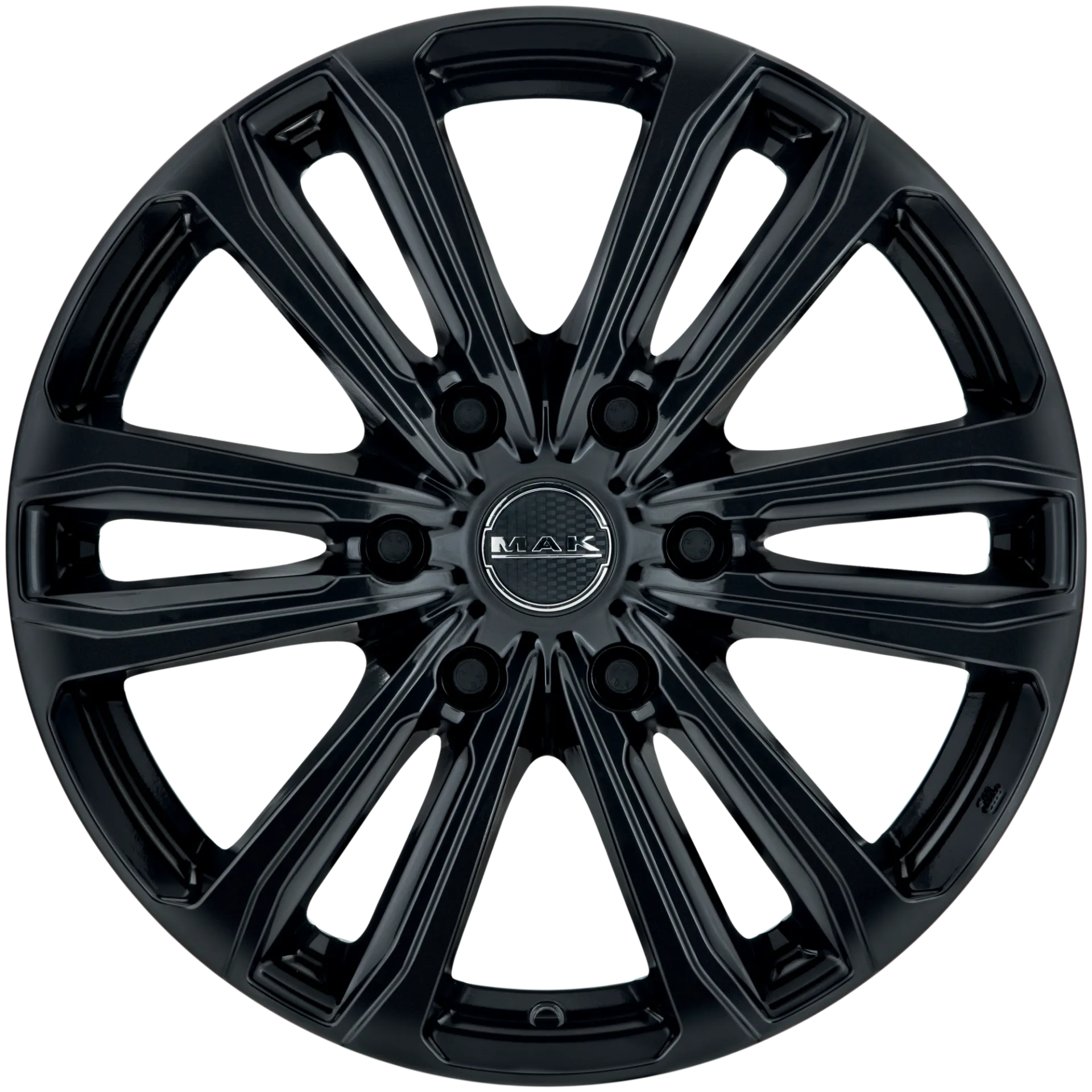 Jante MAK SAFARI 6 - GLOSS BLACK 7.5x17 6X139.7 ET 48 CB 92.3