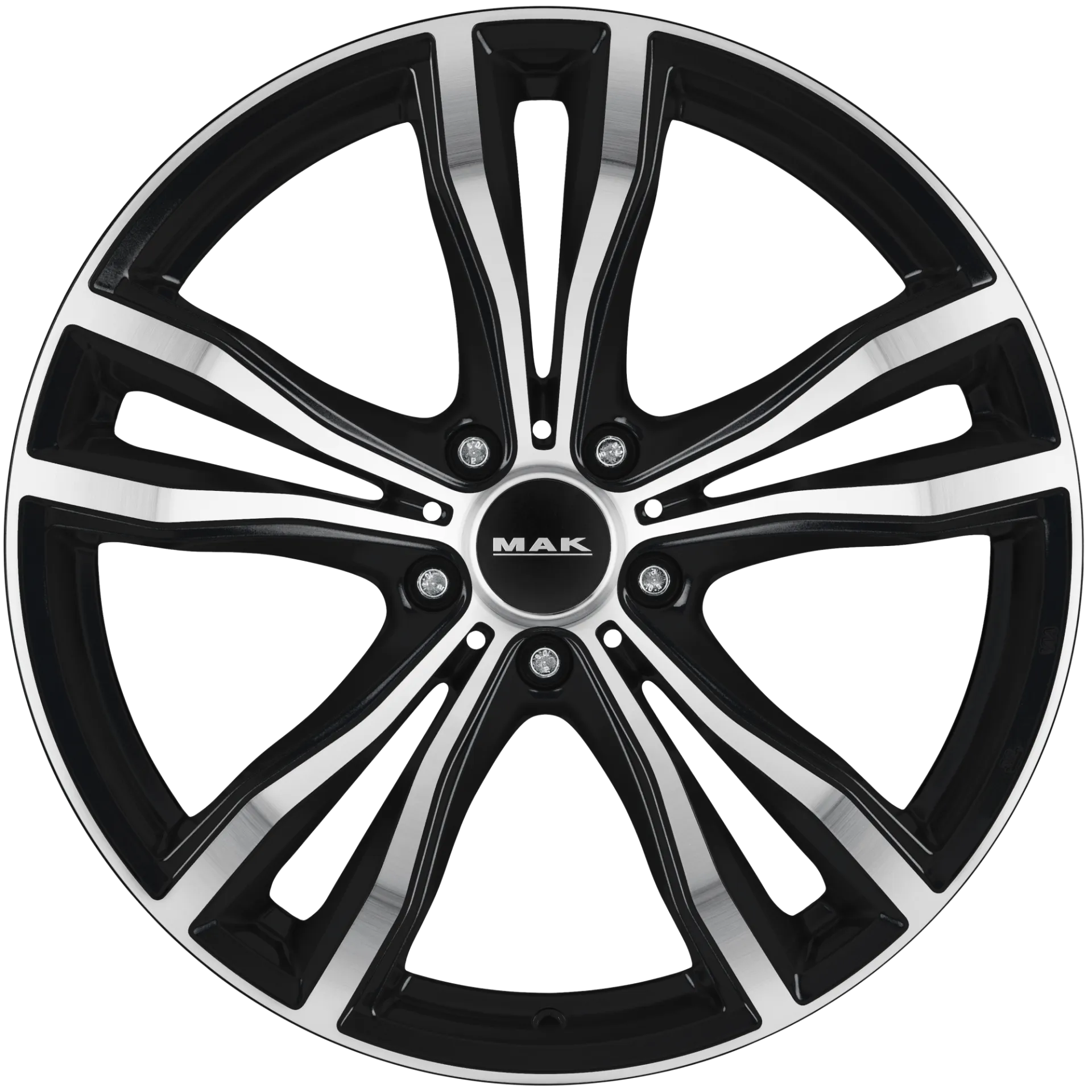 Jante MAK X-MODE - BLACK MIRROR 11x20 5X120 ET 35 CB 74.1