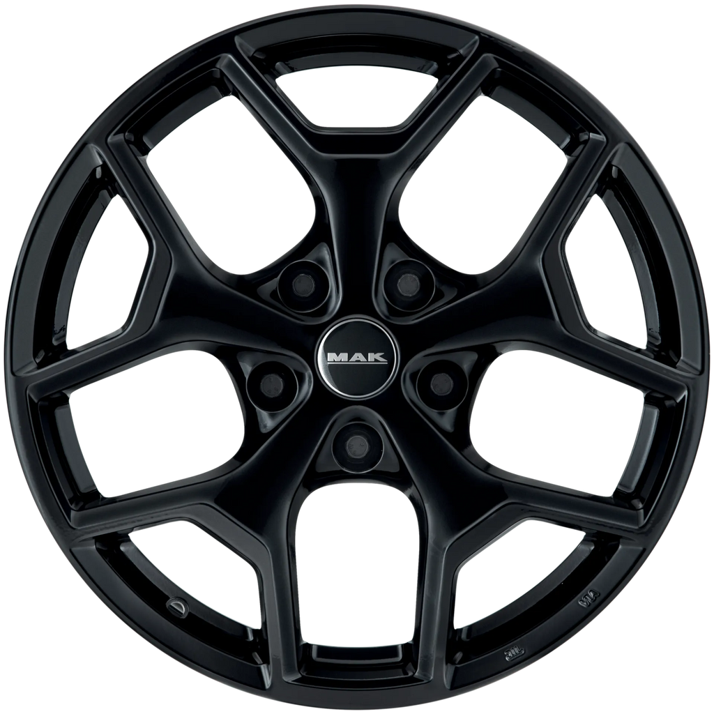 Jante MAK LIBERTY - GLOSS BLACK 7.5x17 5X127 ET 44 CB 71.6