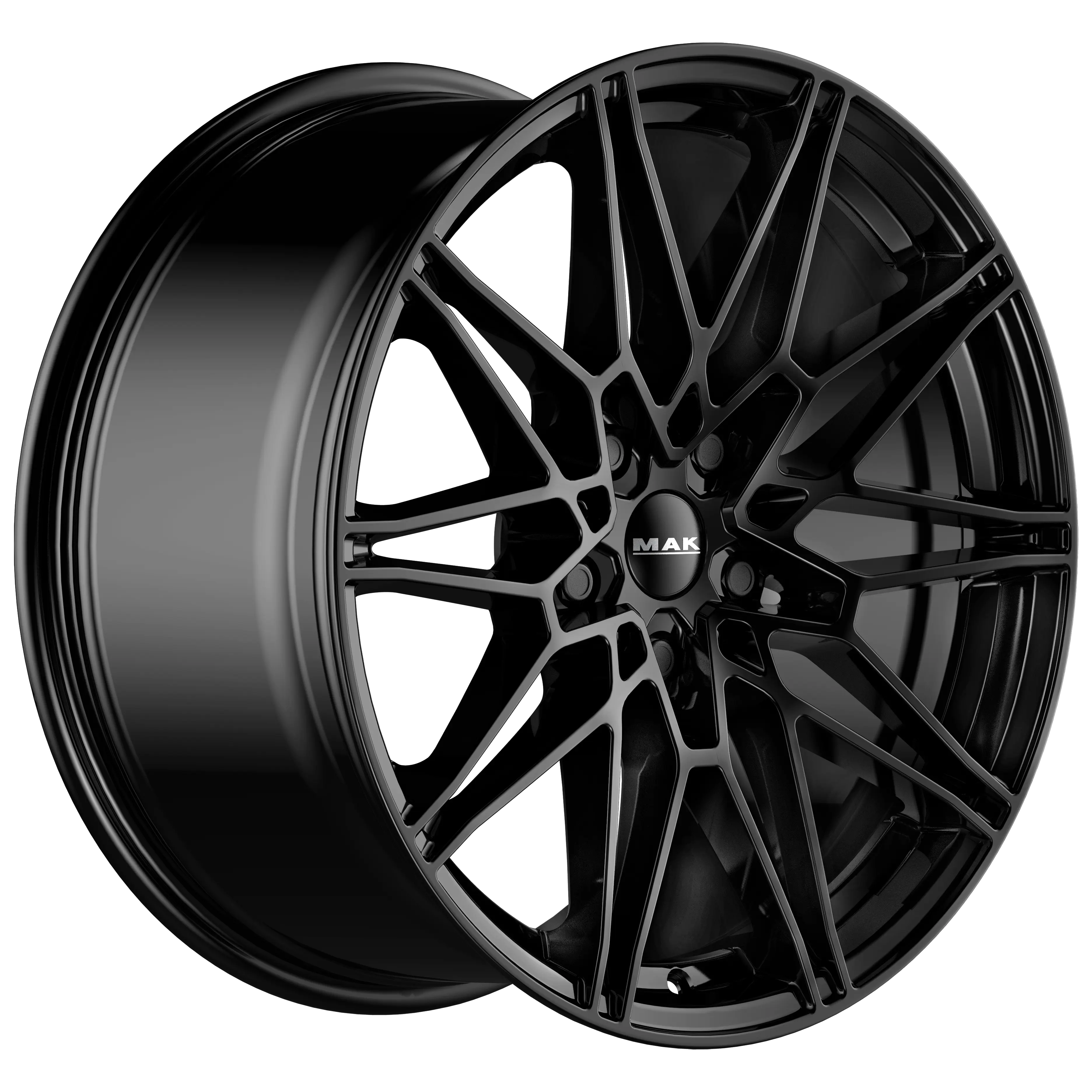 Jante MAK KOENIG-D - GLOSS BLACK 9.5x19 5X112 ET 20 CB 66.6