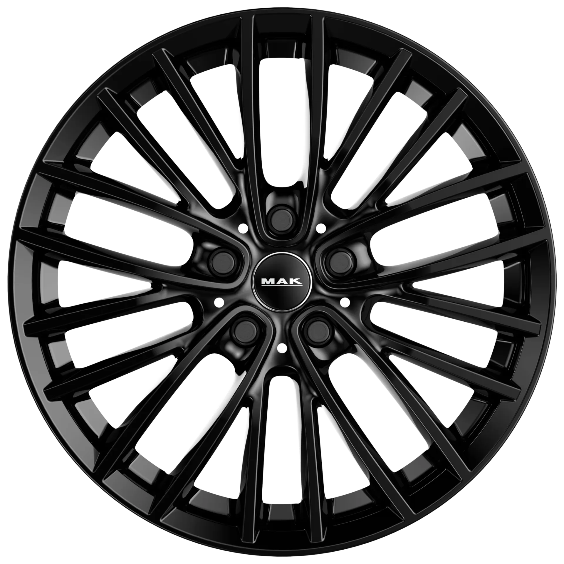 Jante MAK CHELSEA - GLOSS BLACK 7.5x18 5X112 ET 49 CB 66.6