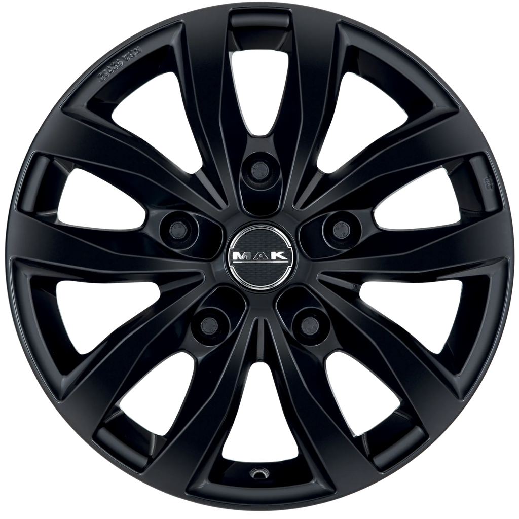 Jante MAK LOAD 5 - GLOSS BLACK 6.5x16 5X112 ET 50 CB 66.6