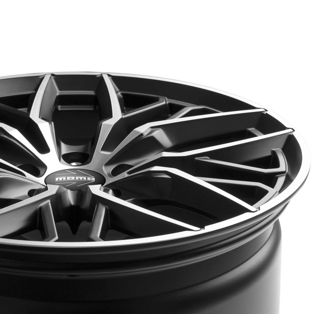 Jante MOMO SPIDER - MATT BLACK POLISHED 8.5x19 5X108 ET 45 CB 72.3