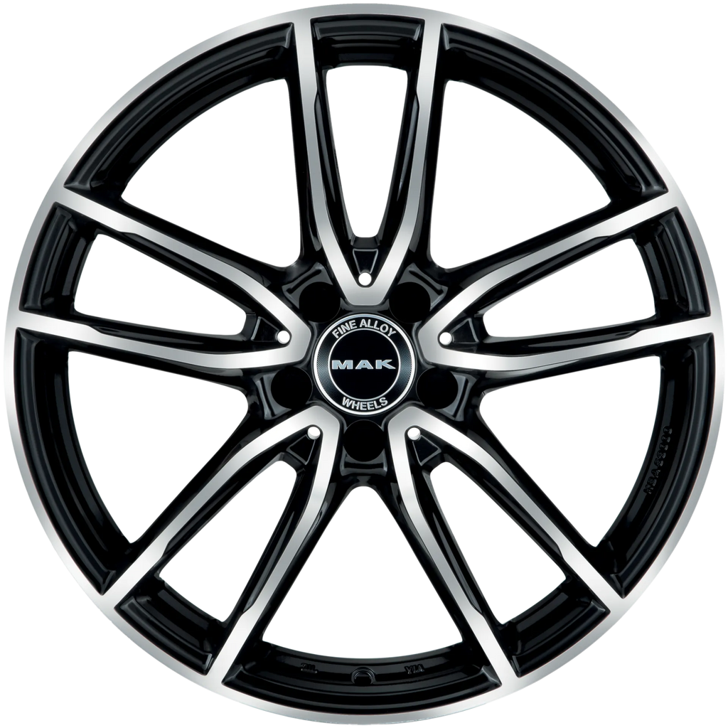 Jante MAK EVO - BLACK MIRROR 8x18 5X112 ET 43 CB 66.6