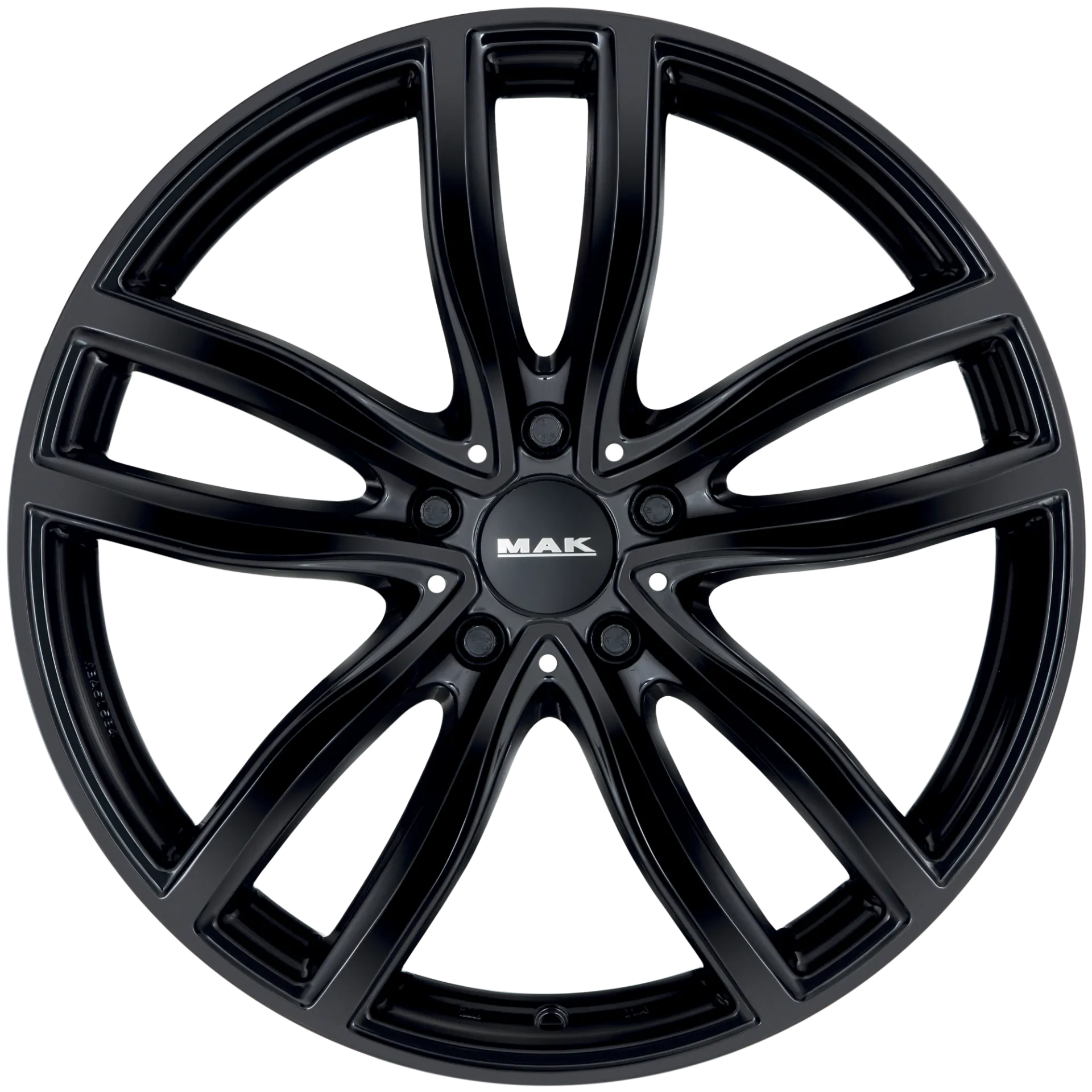 Jante MAK FAHR - GLOSS BLACK 7x16 5X120 ET 31 CB 72.6