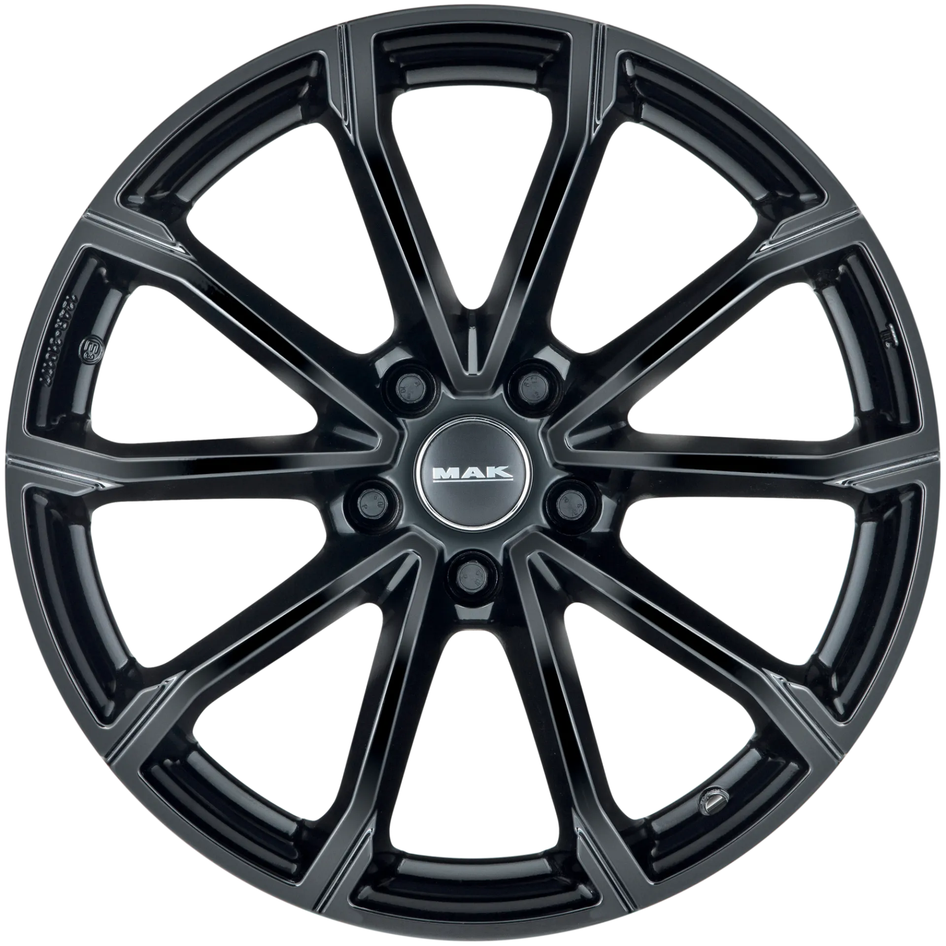 Jante MAK DaVinci - GLOSS BLACK 7x18 5X114.3 ET 34 CB 66.1