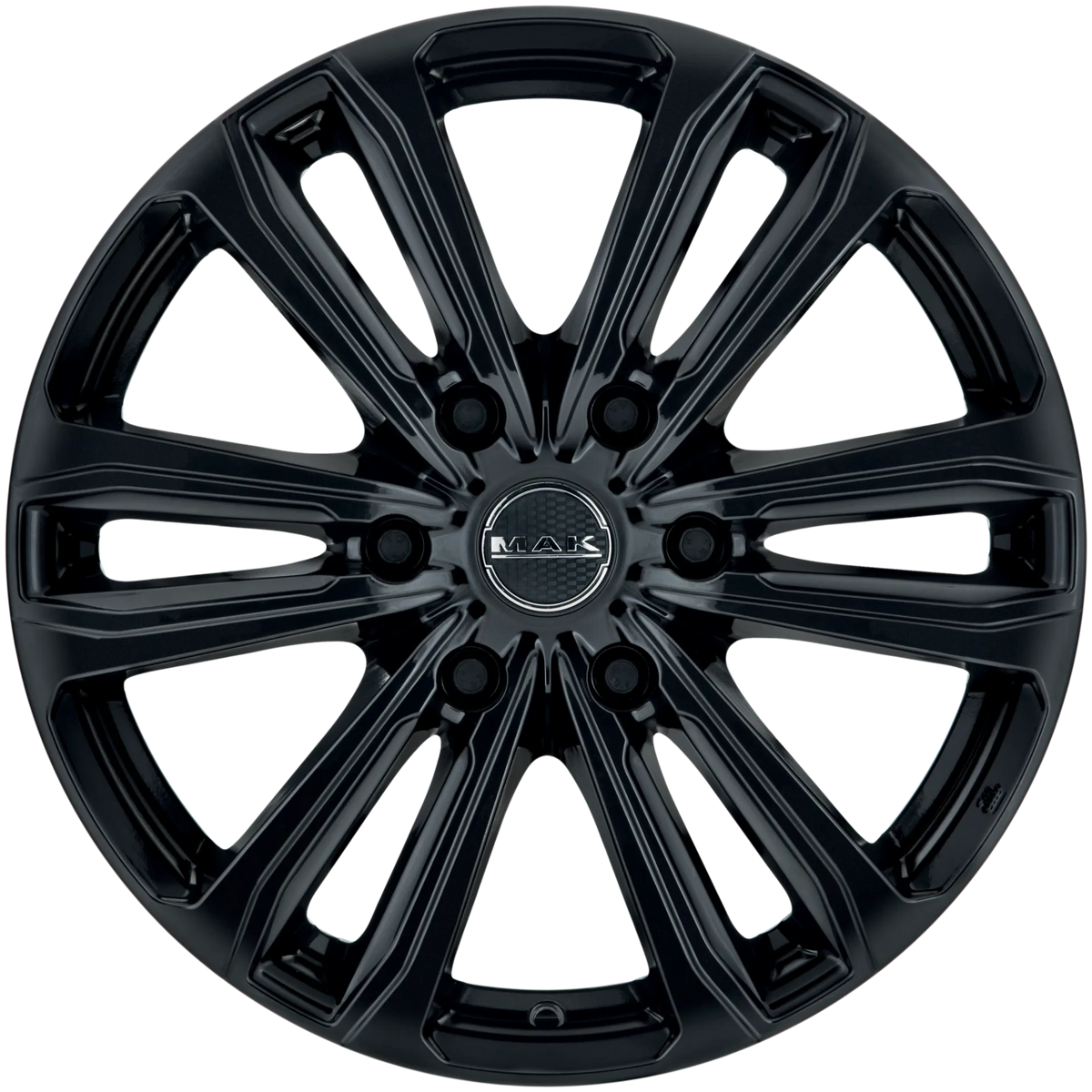 Jante MAK SAFARI 6 - GLOSS BLACK 8.5x20 6X139.7 ET 45 CB 67.1