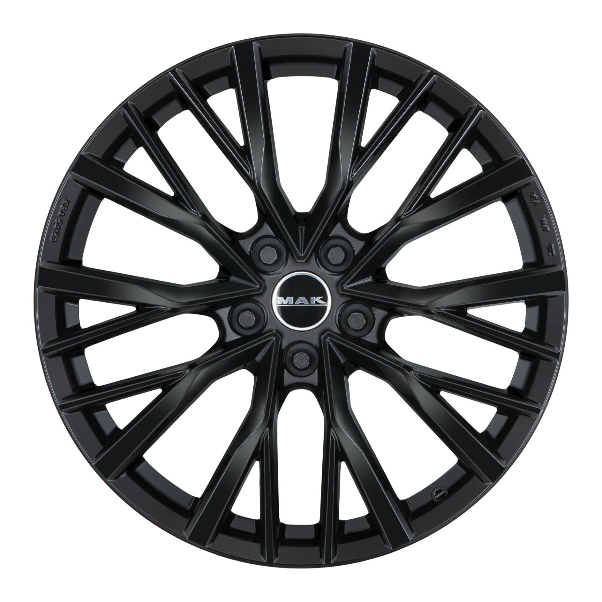 Jante MAK KENT - GLOSS BLACK 8.5x20 5X108 ET 42 CB 63.4