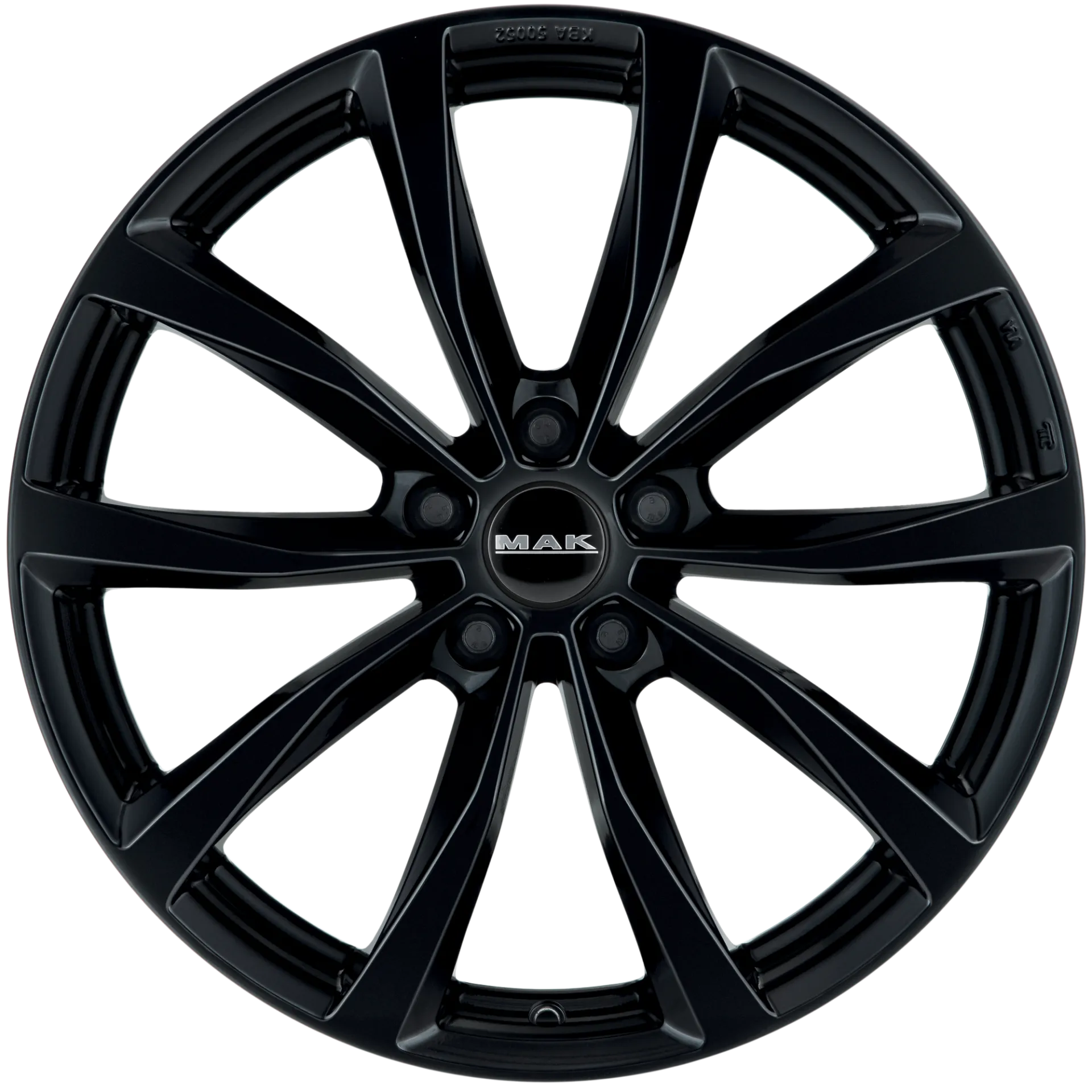 Jante MAK WOLF - GLOSS BLACK 8x18 5X110 ET 33 CB 65.1