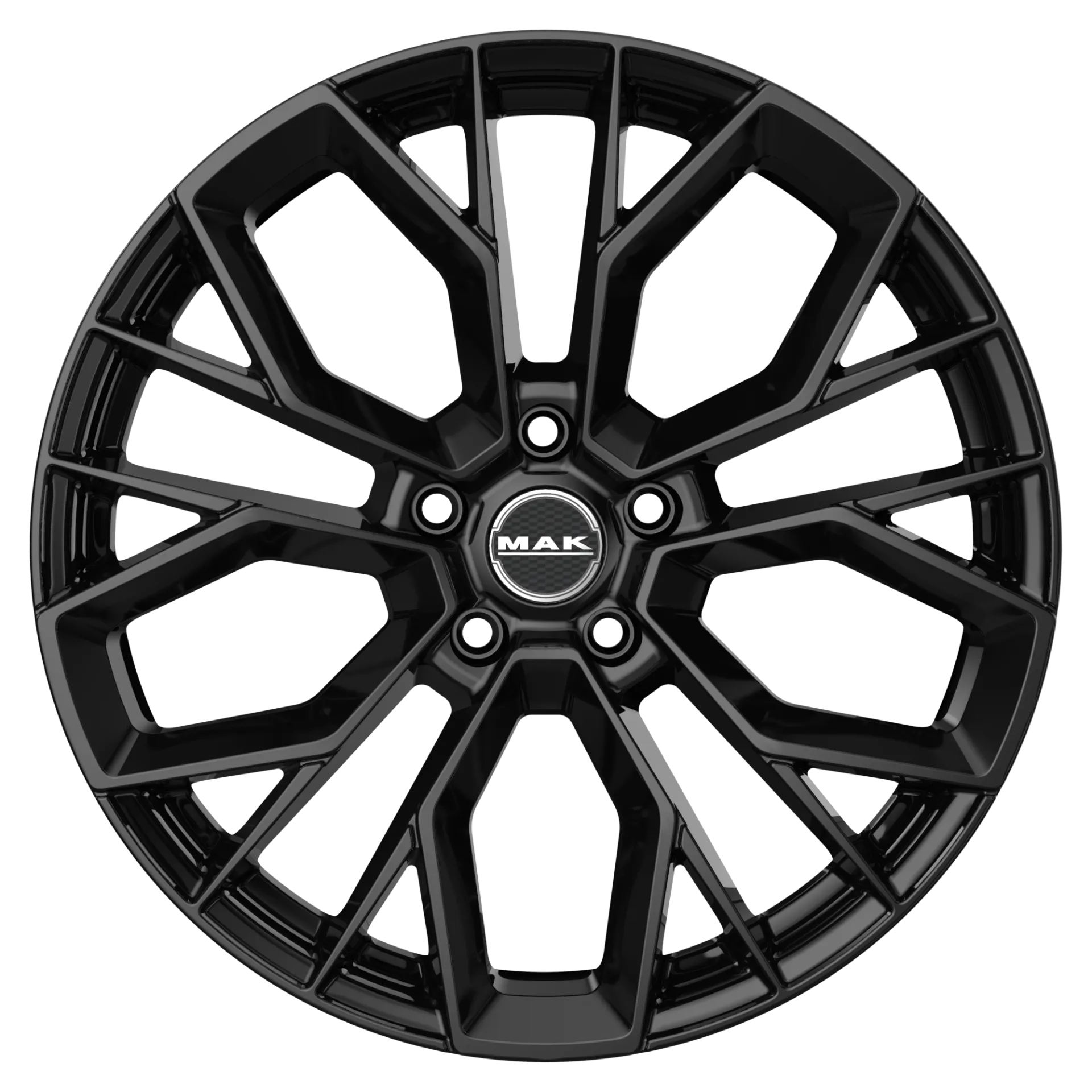 Jante MAK STILO - GLOSS BLACK 8x18 5X112 ET 30 CB 76